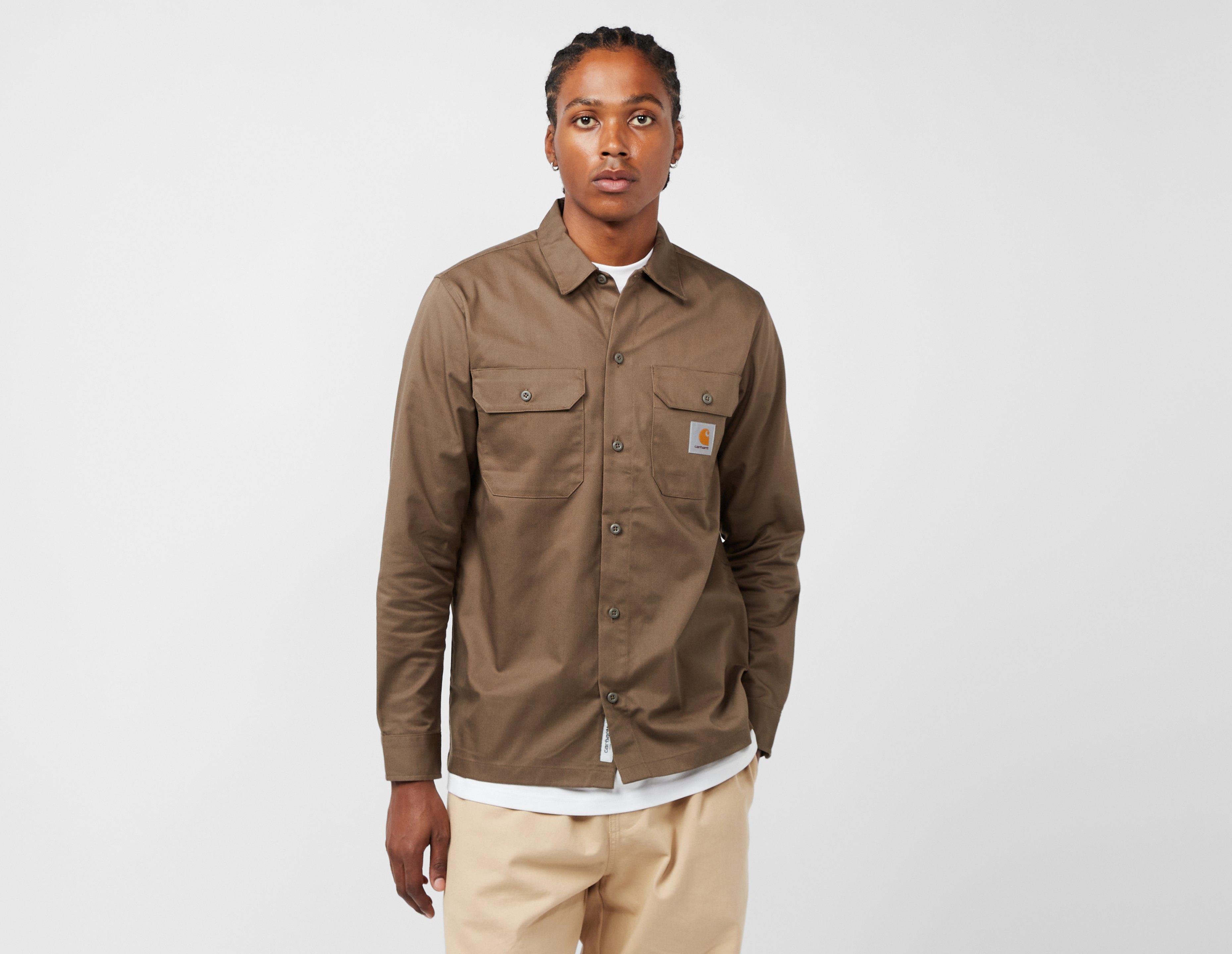 CARHARTT WIP - Printed Cotton-Twill Overshirt - Green Carhartt WIP