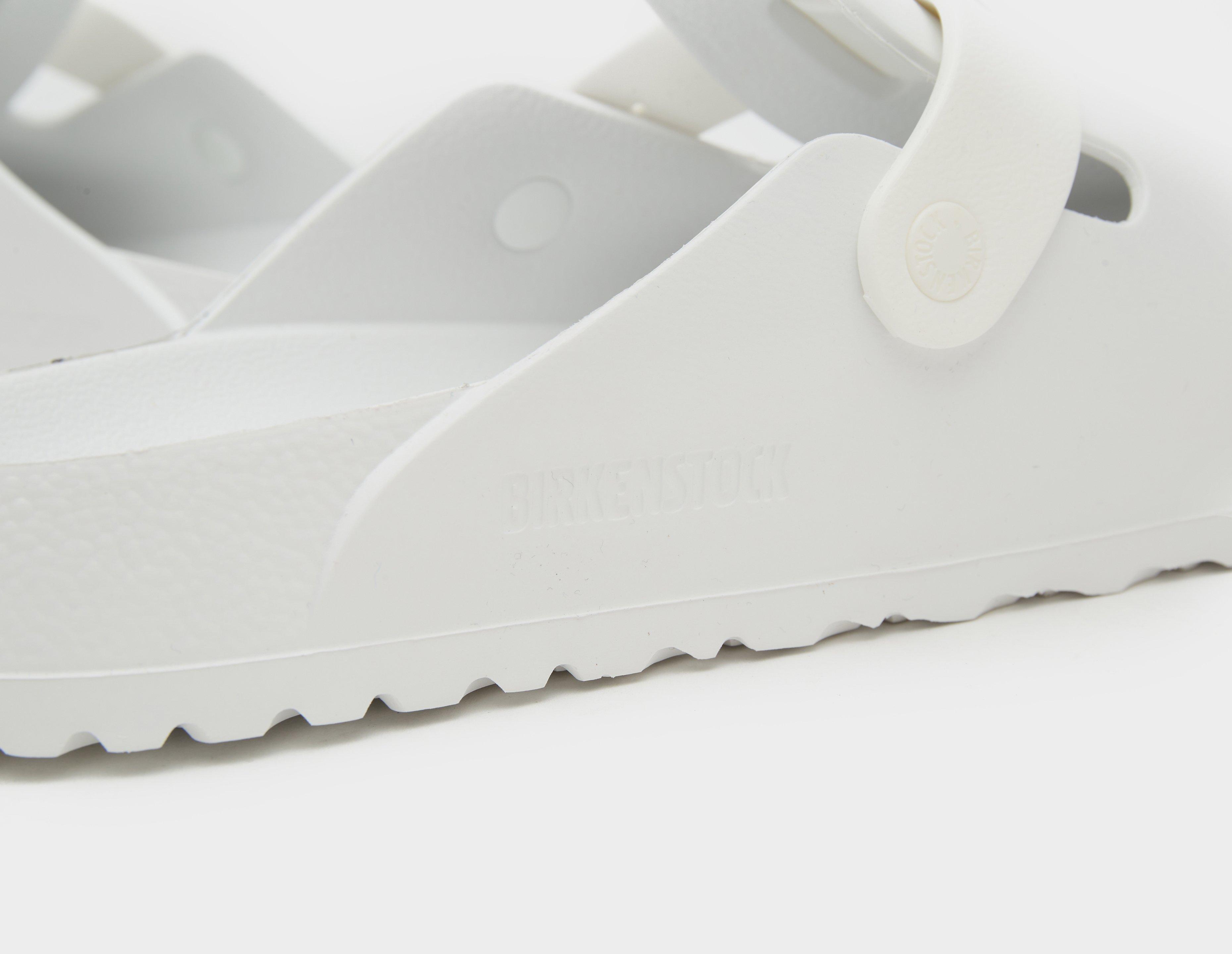 Solid hot sale white birkenstocks