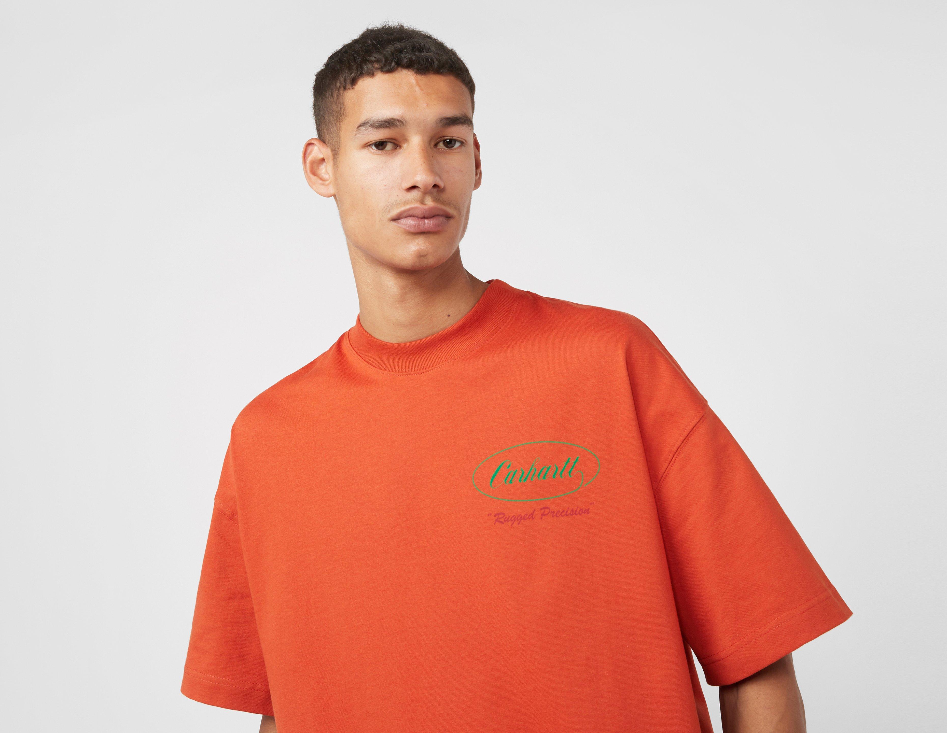 Orange carhartt outlet shirt