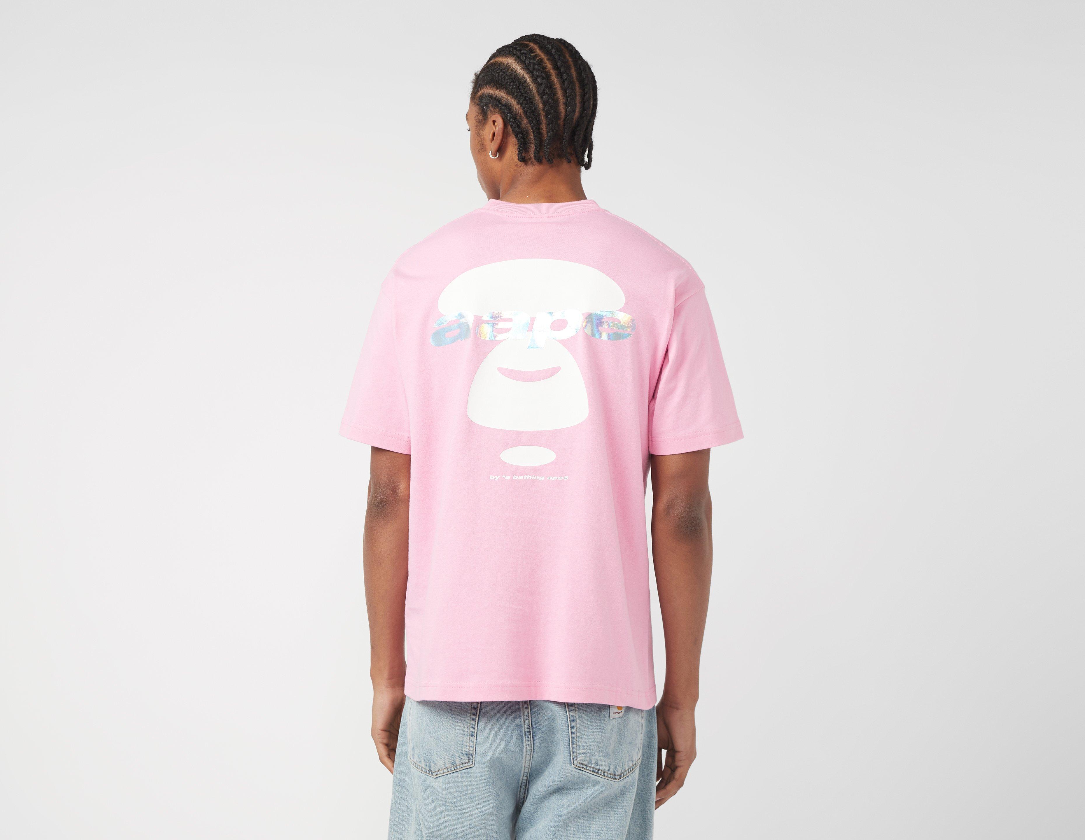 Pink bape t outlet shirt