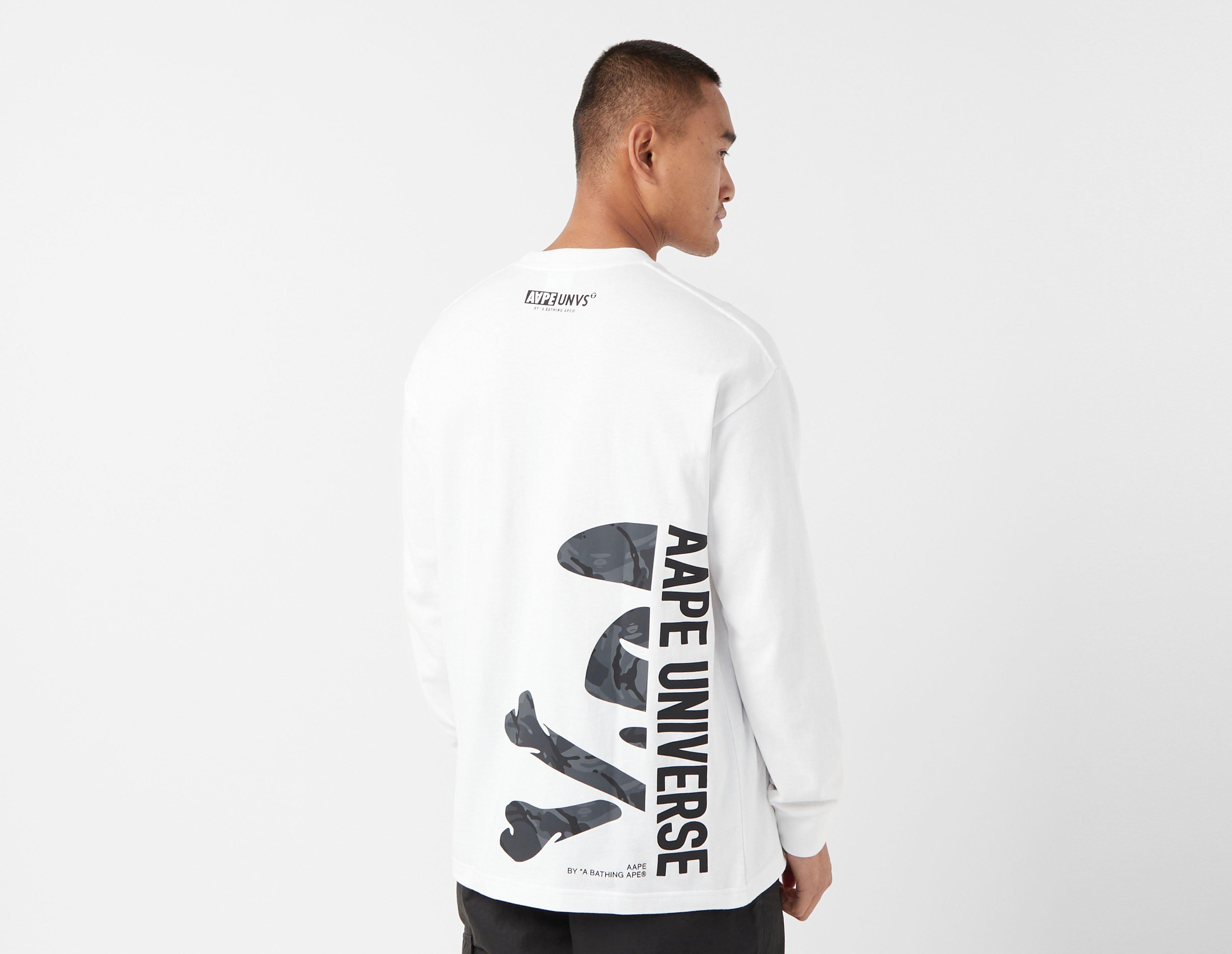 Bathing ape on sale long sleeve shirt