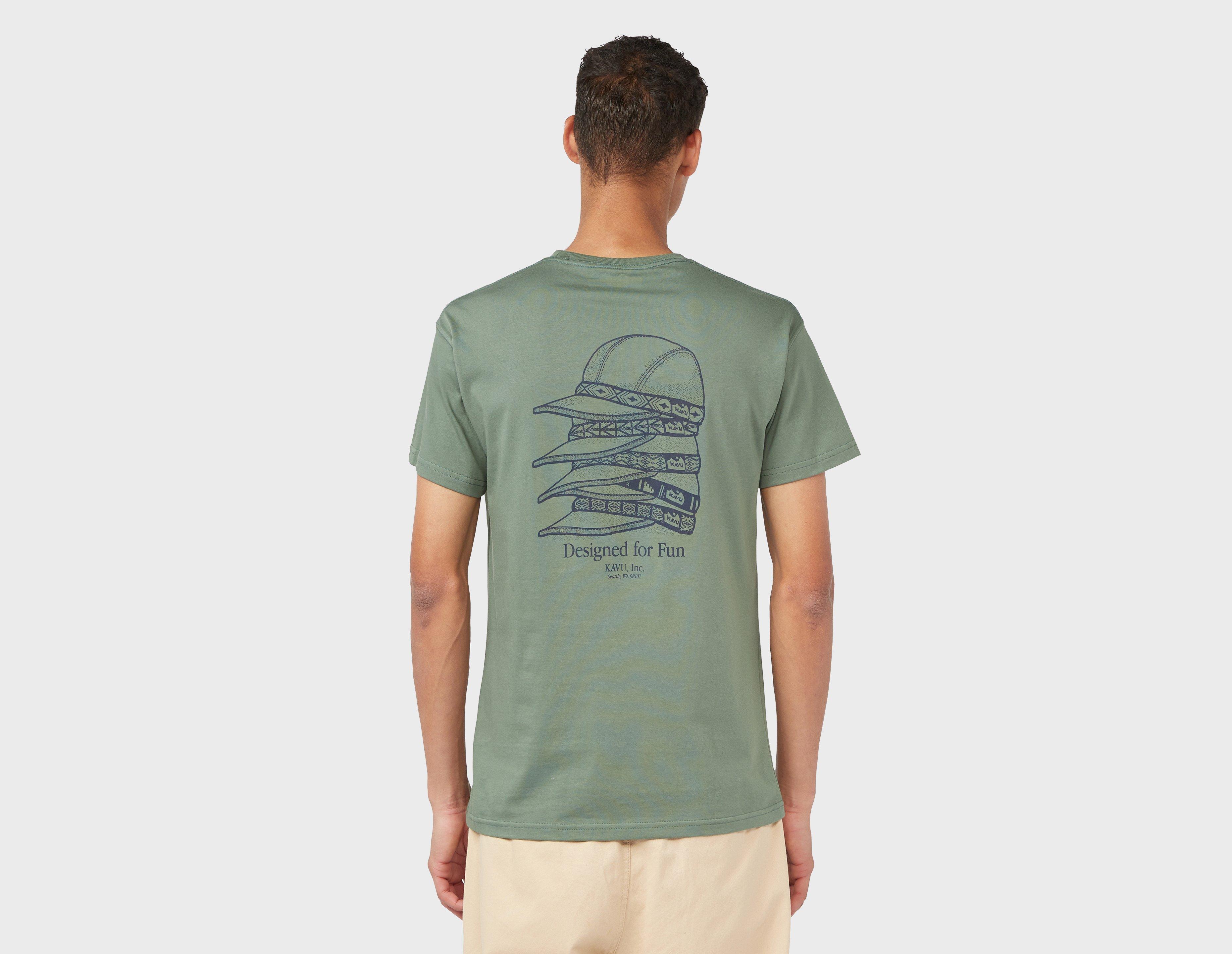 Green Kavu Stackcap T-Shirt | size?