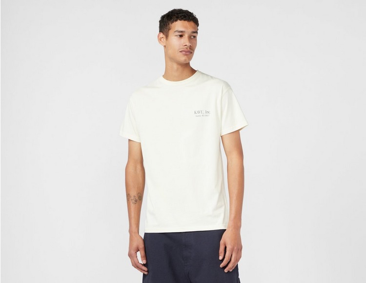 White Kavu Stackcap T-Shirt | size?