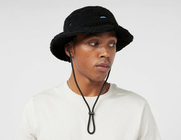 Black Kavu Fur Ball Boonie Hat
