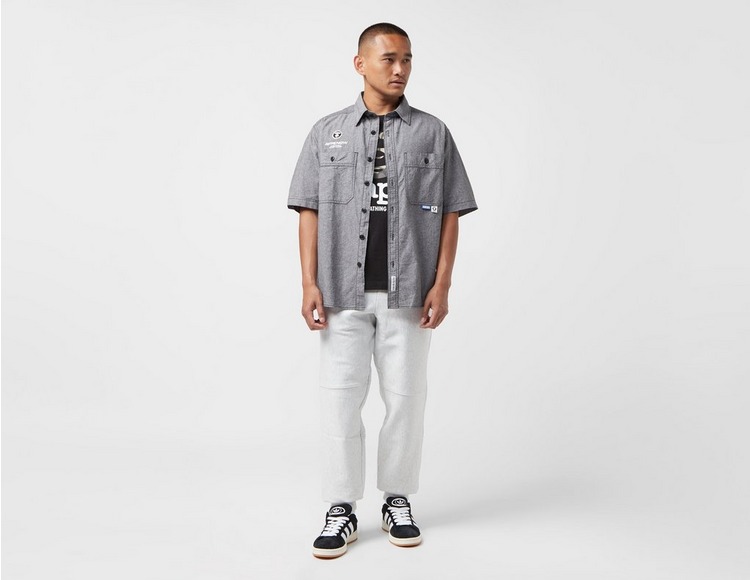 AAPE By A Bathing Ape Short Sleeve Chambray Shirt