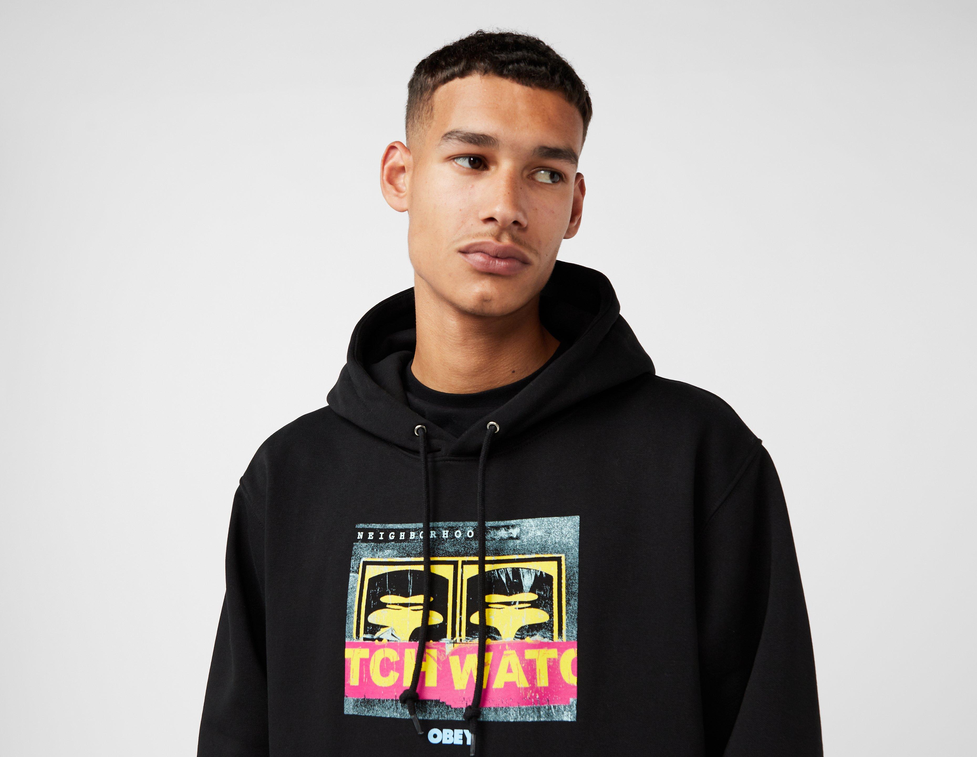 Black Obey Neighborhood Watch Hoodie size?