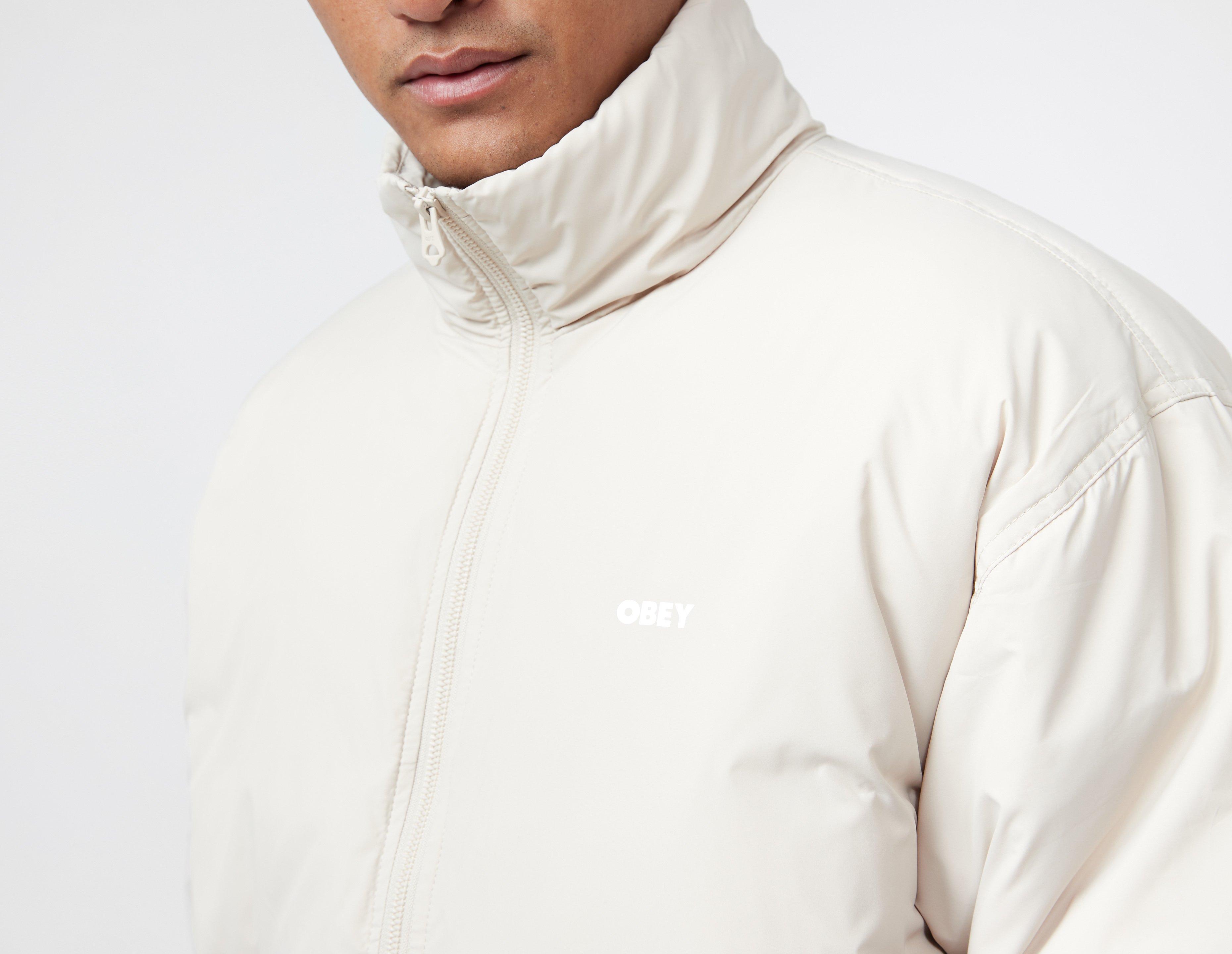 Brown Obey Studio Mockneck Anorak | size?