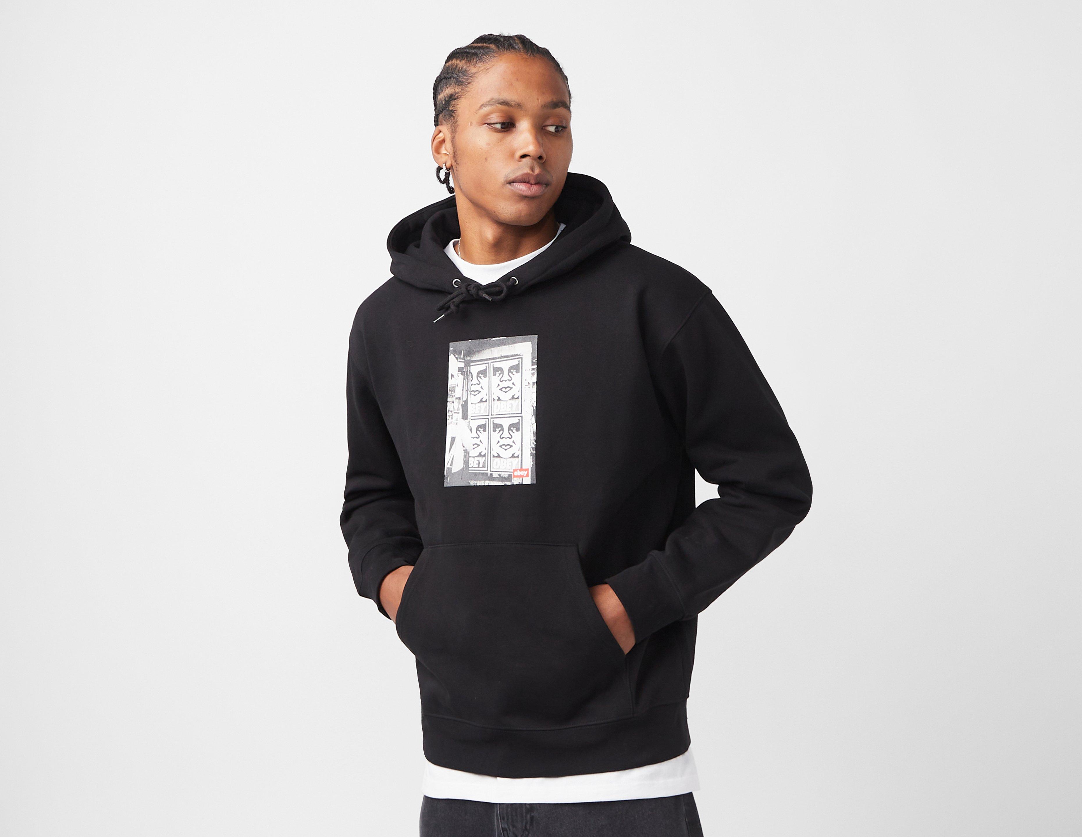 Obey next round top 2 black hoodie