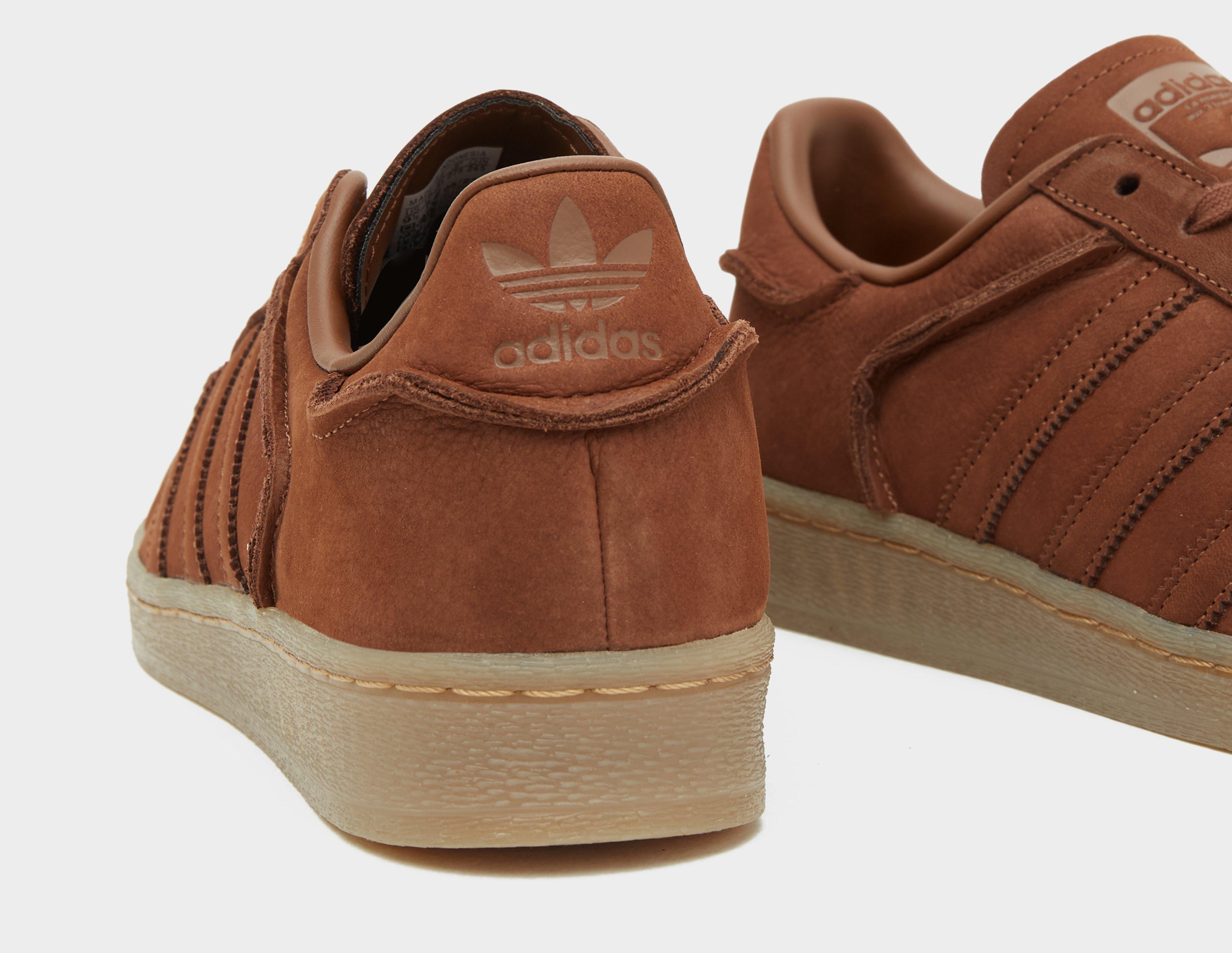 Adidas superstar femme clearance marron