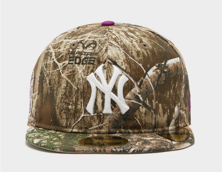 New Era MLB Real Tree NY Yankees Fitted Cap