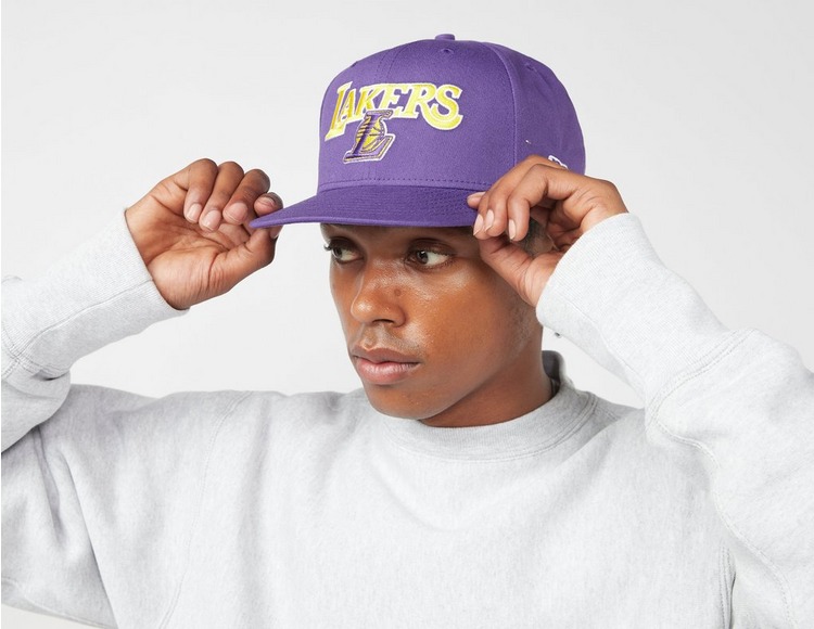 Purple New Era Los Angeles Lakers Retro 59FIFTY Cap, Healthdesign?