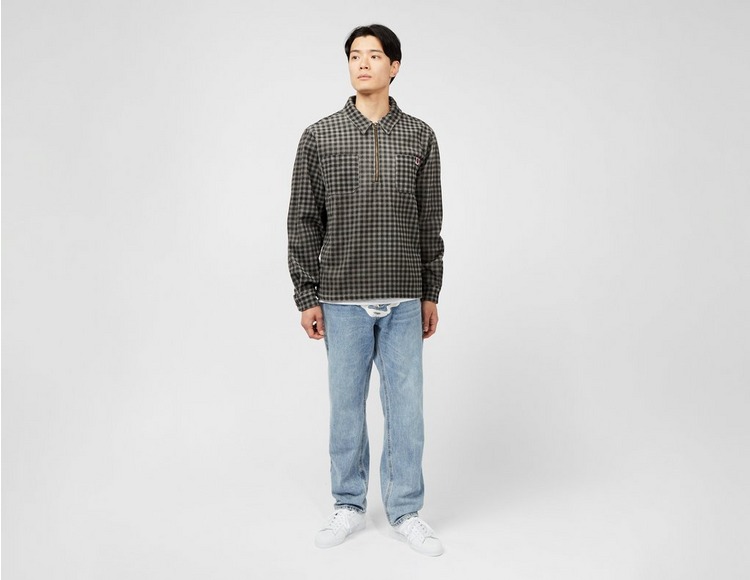 ICECREAM camisa Half Zip Check