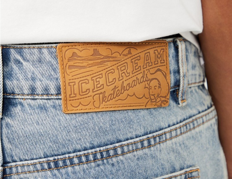 ICECREAM Crystal Running Dog Jeans