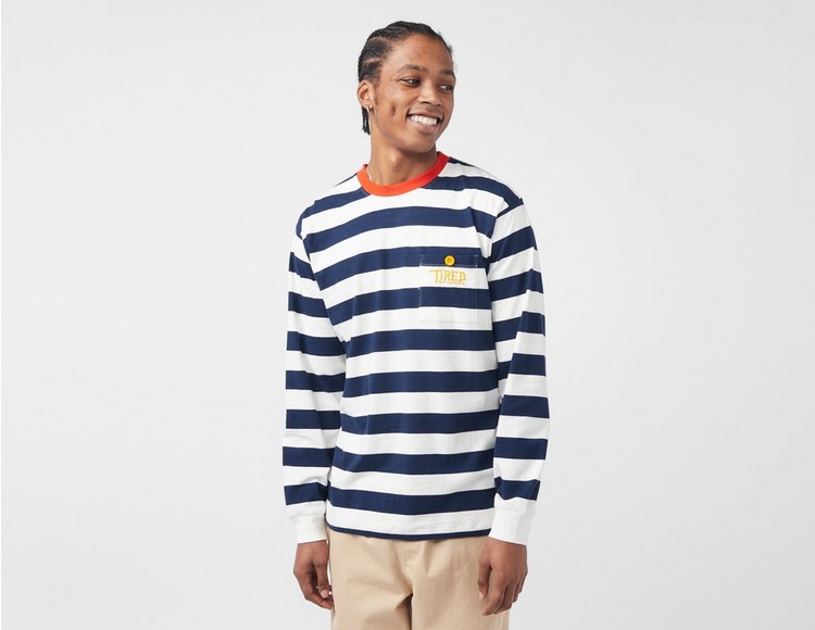 Tired Skateboards Squiggly Stripe Long Sleeve T-Shirt