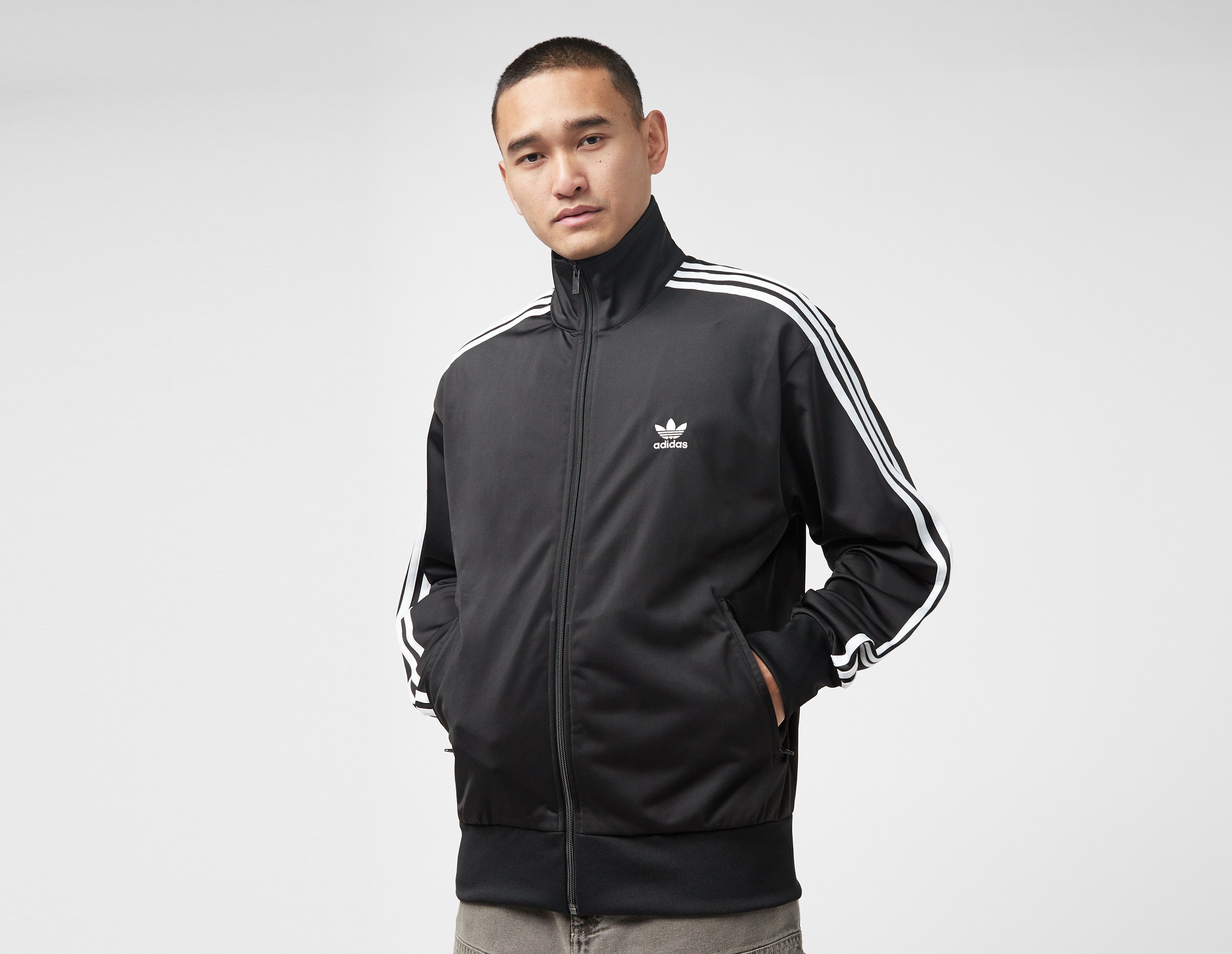 Black adidas Originals Firebird Track Top | size?