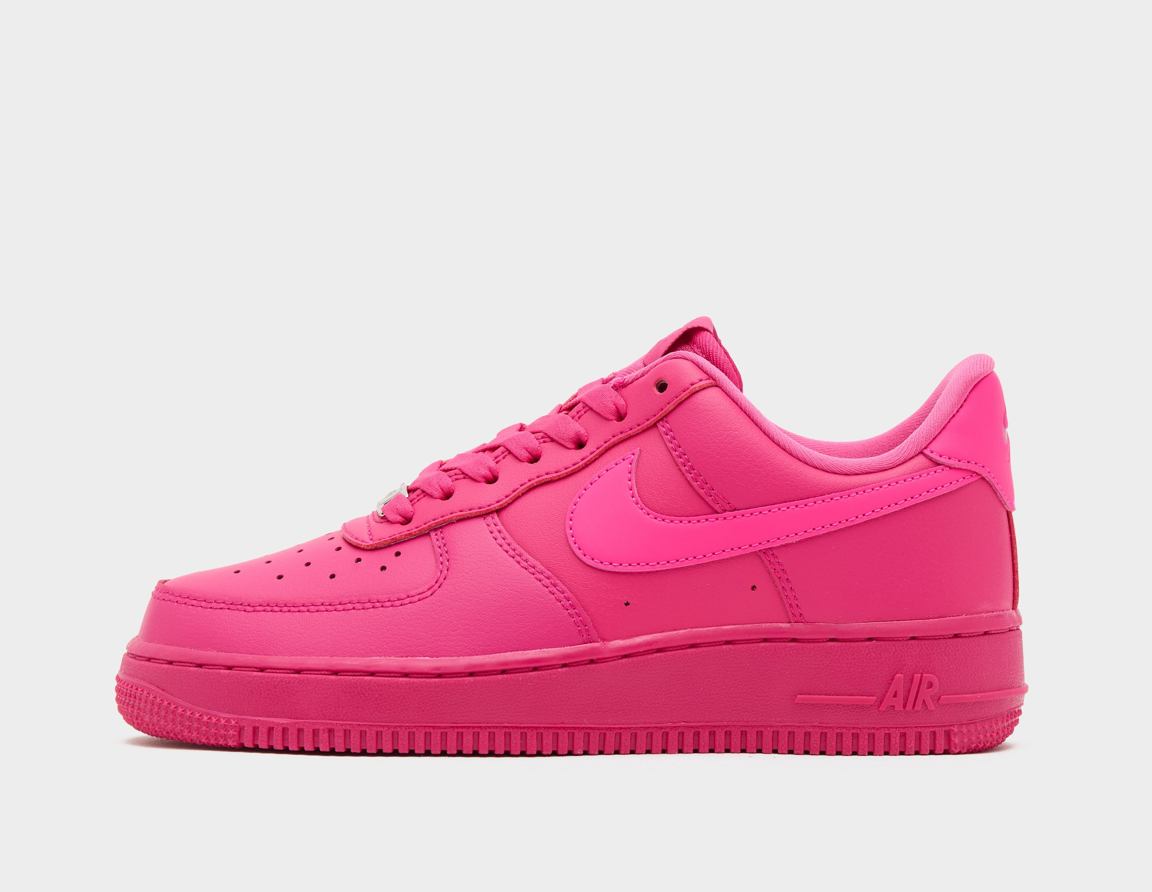 Neon store pink nikes