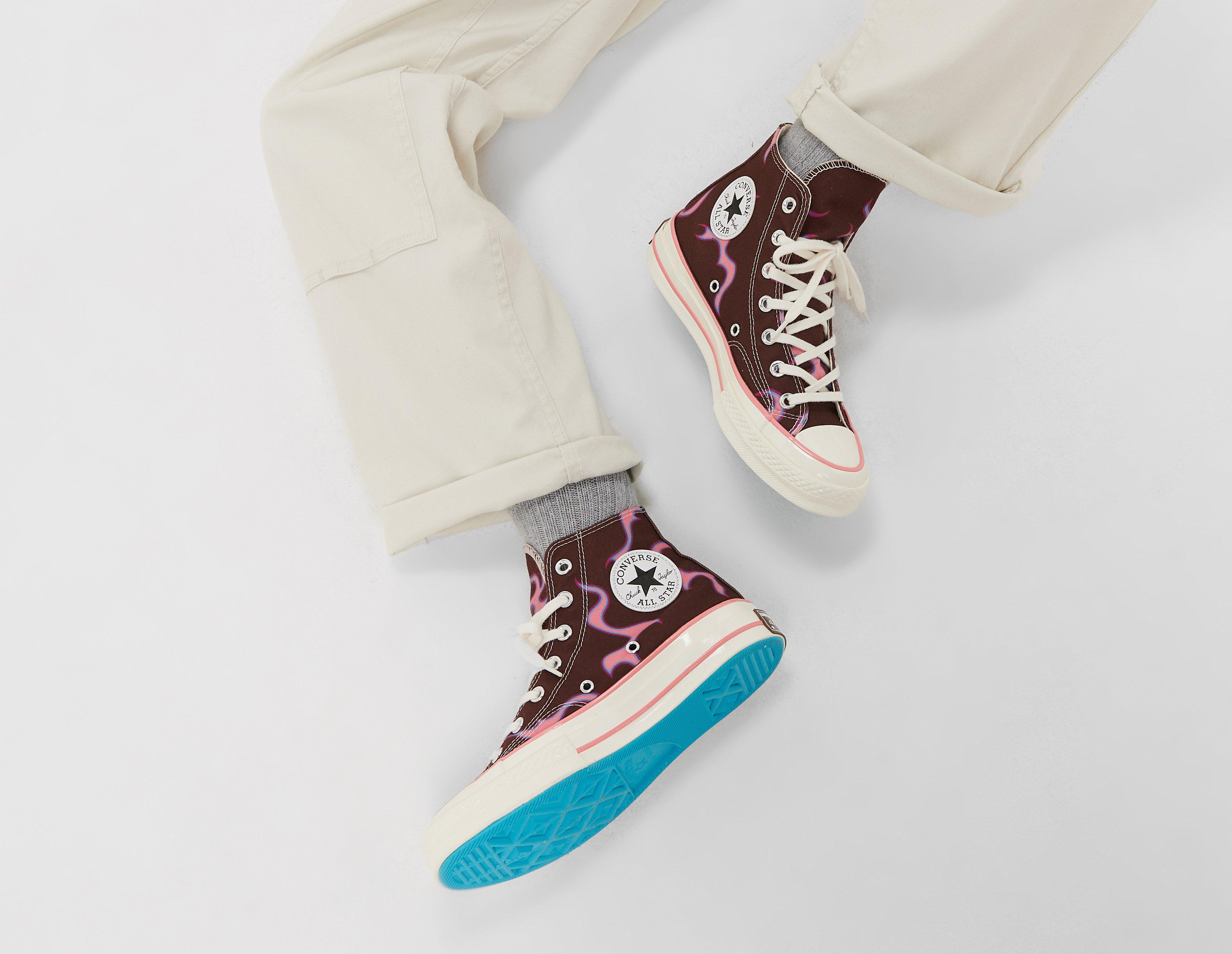 Golf wang hot sale flame converse