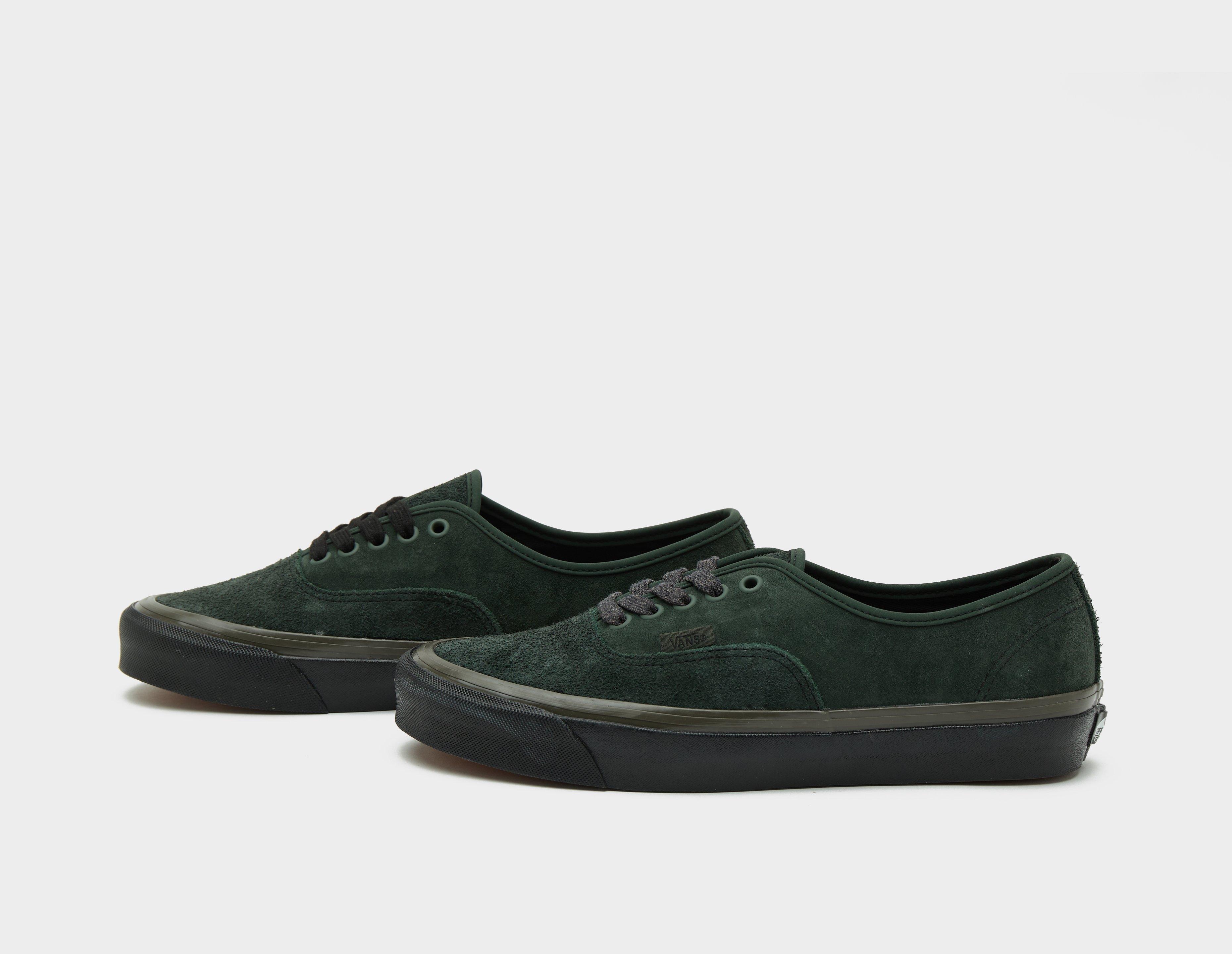 Dark green best sale vans authentic