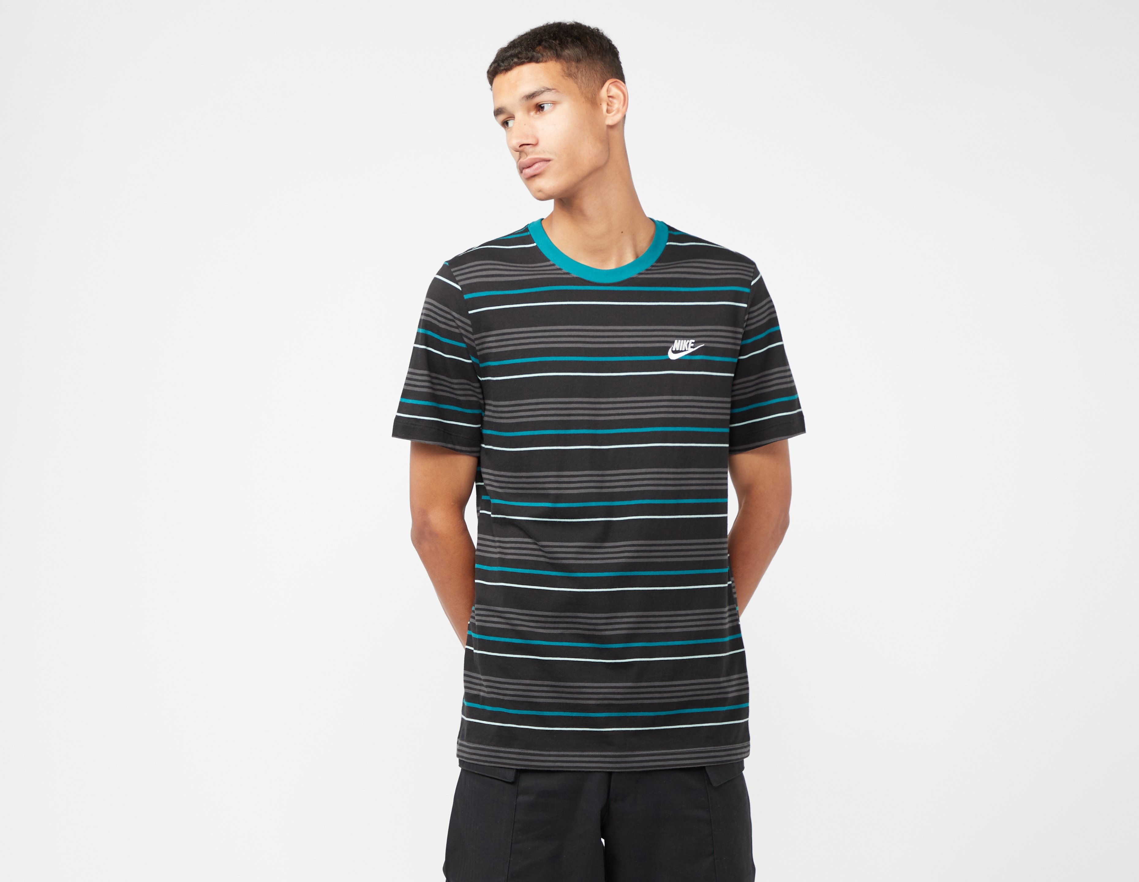 Nike s Daybreak | Black Nike Club Stripe T-Shirt | Healthdesign?