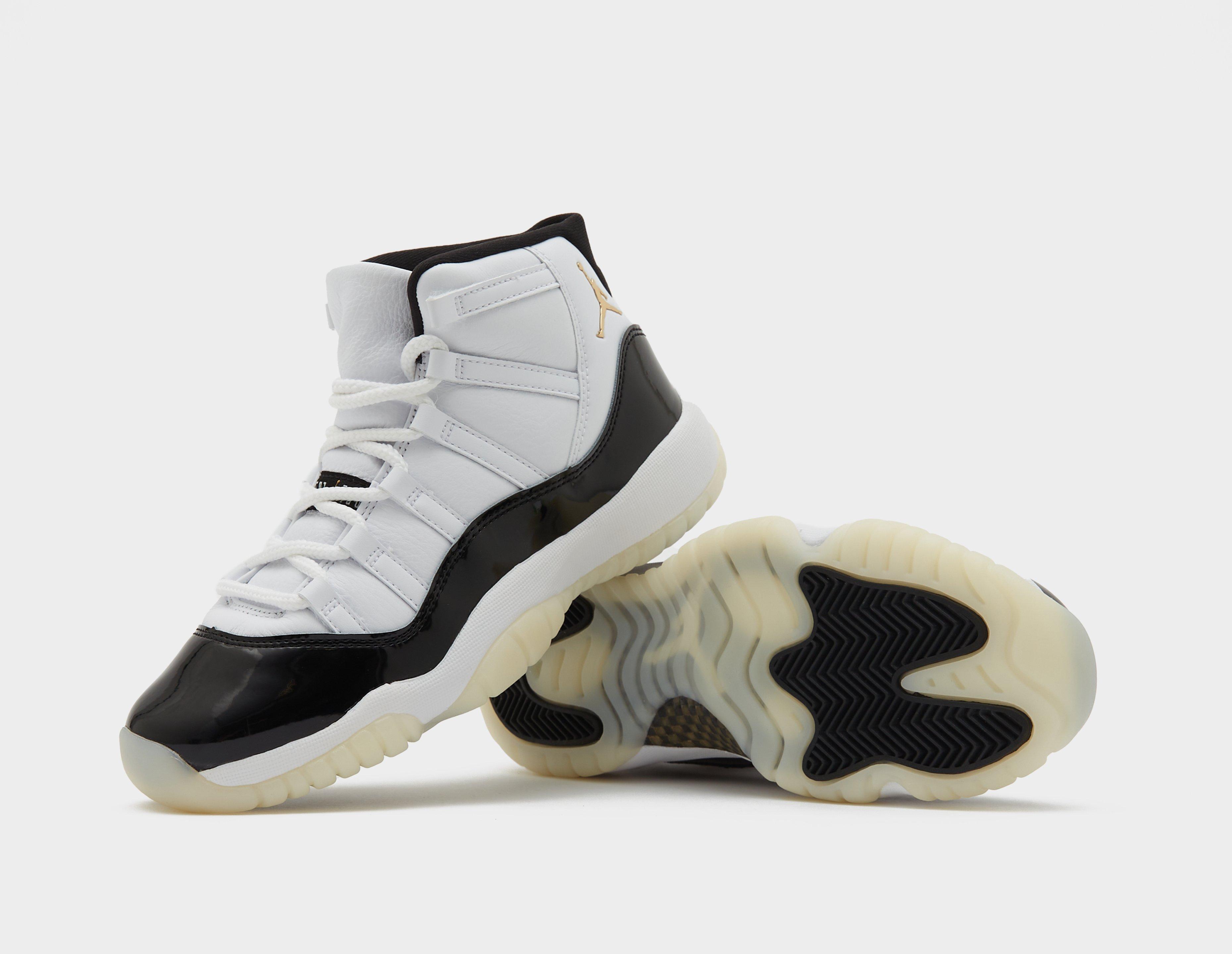 White Jordan Air 11 Junior's jordan supreme elevation white