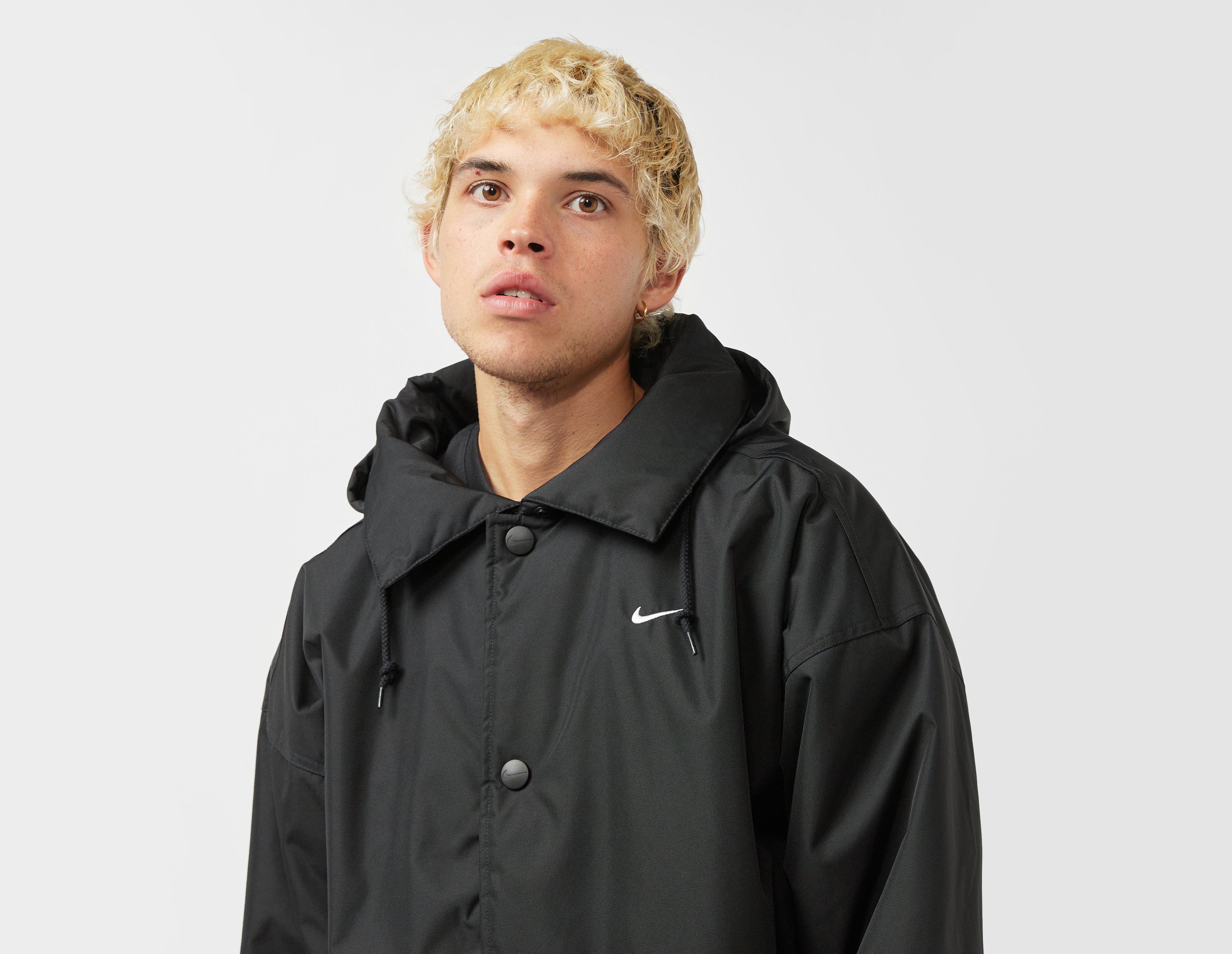 Black Nike Sportswear Solo Swoosh Puffer Jacket