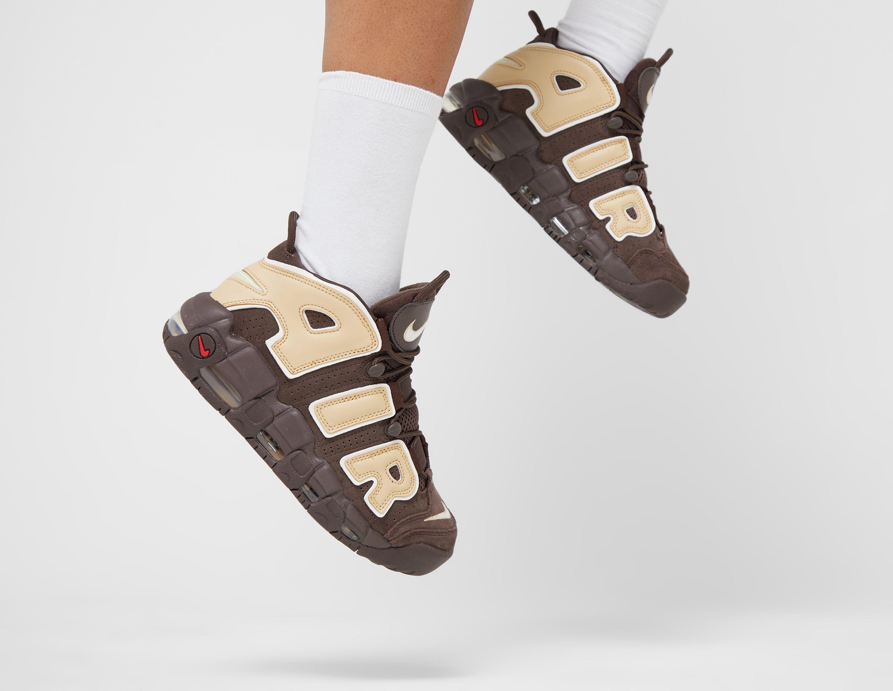 Nike air uptempo donna marrone on sale