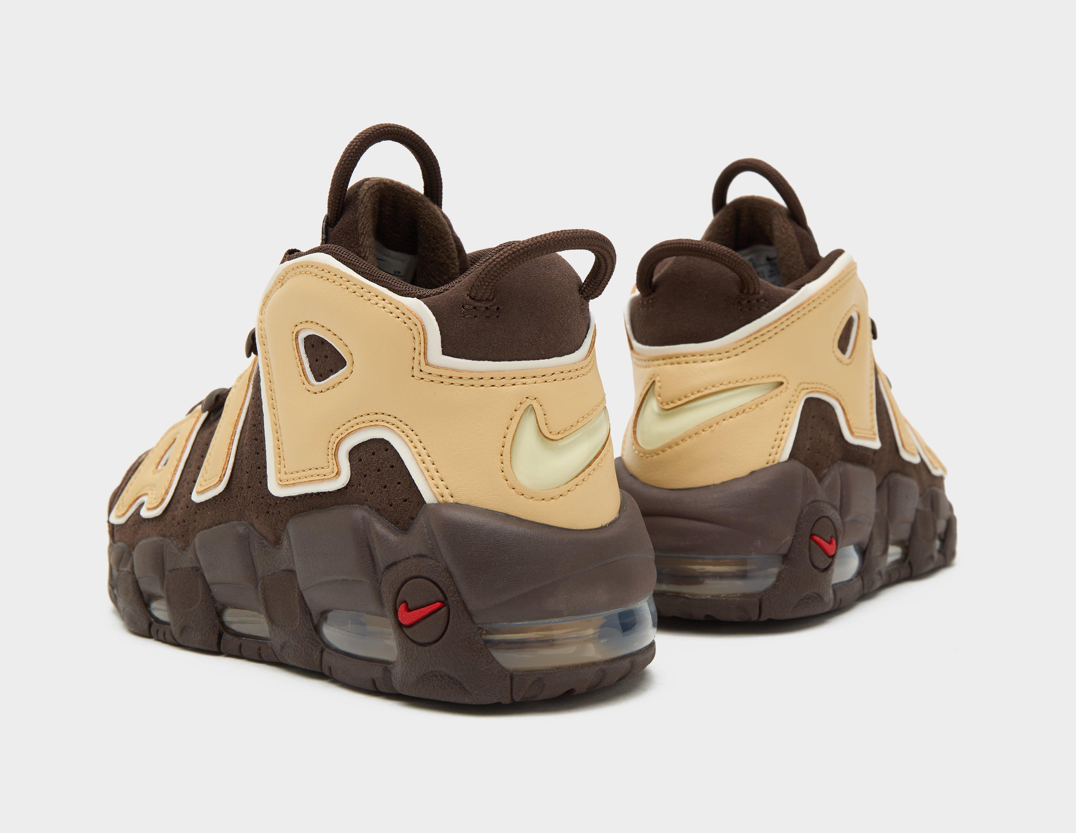 Nike air uptempo donna marrone on sale