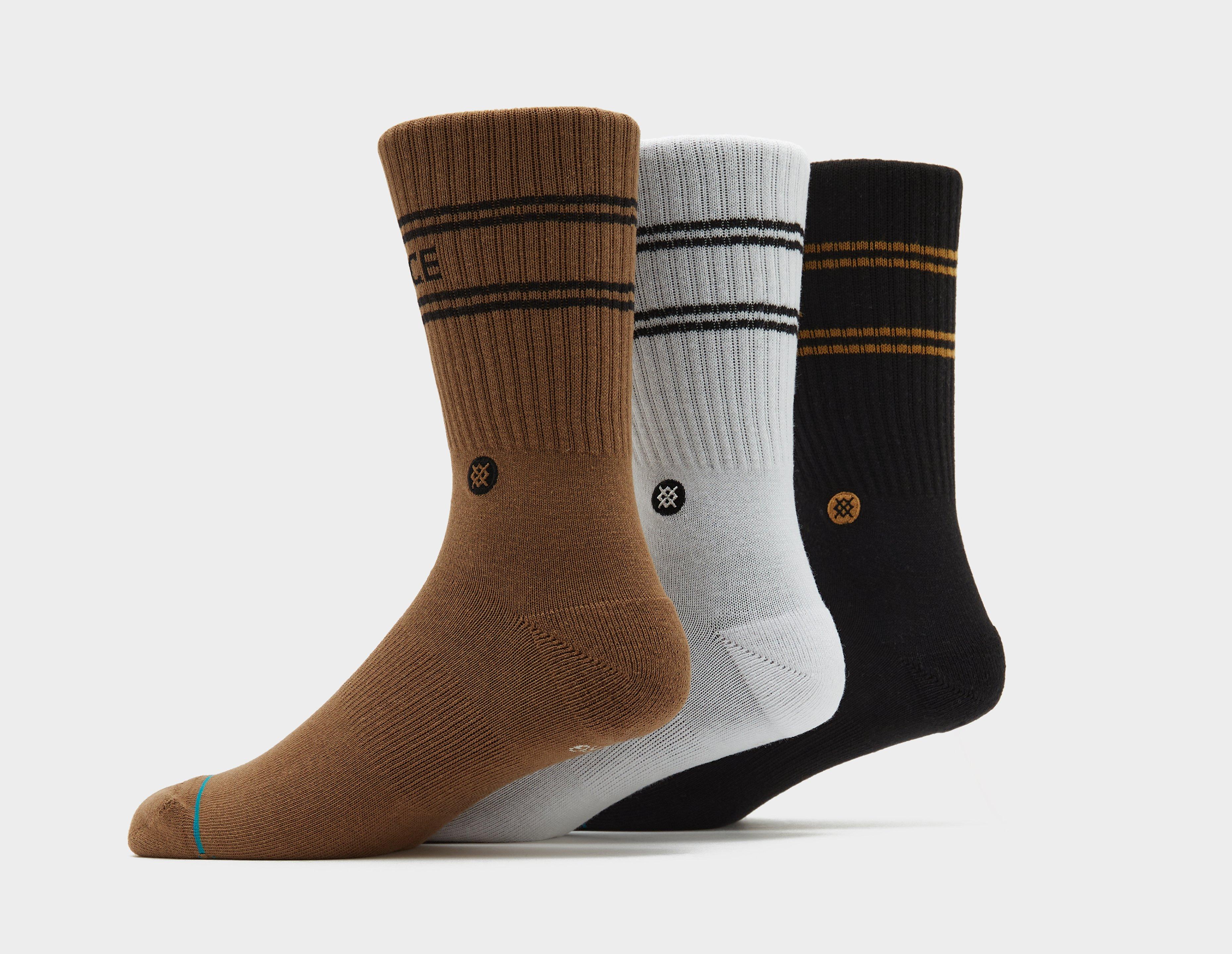 White Stance Casual Basic Socks (3-Pack)