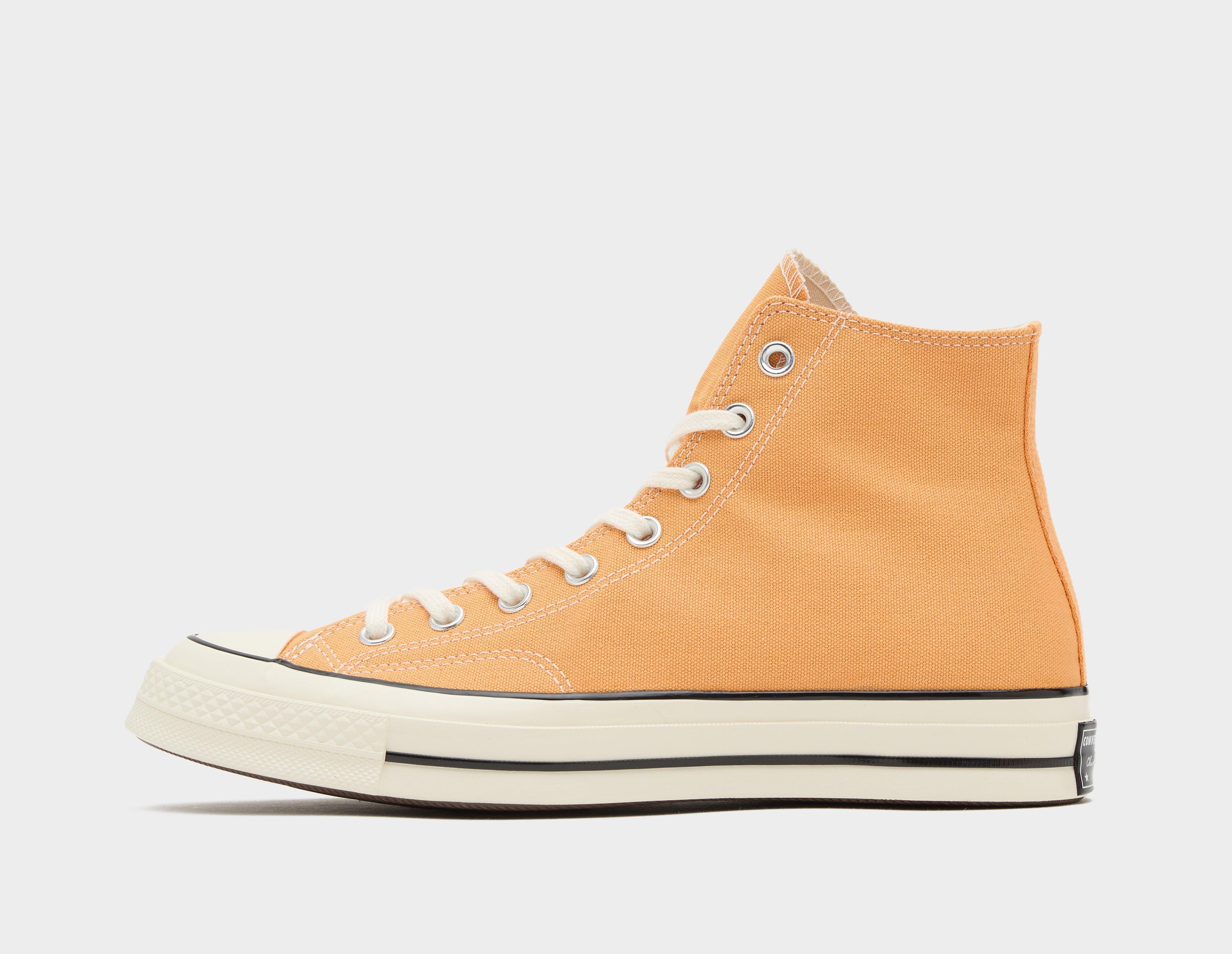 Orange converse high tops mens online