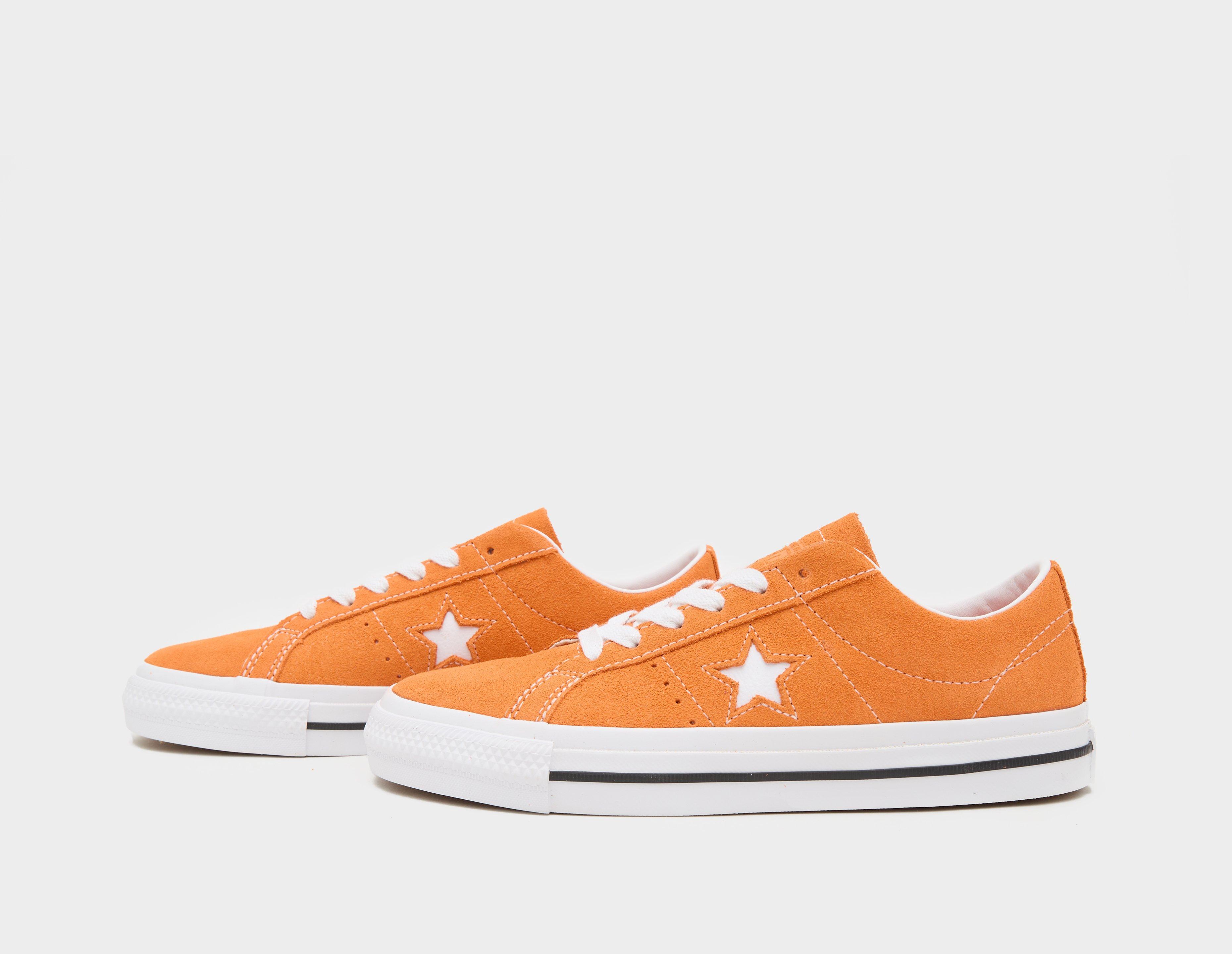 Orange Converse One Star Pro Women s size