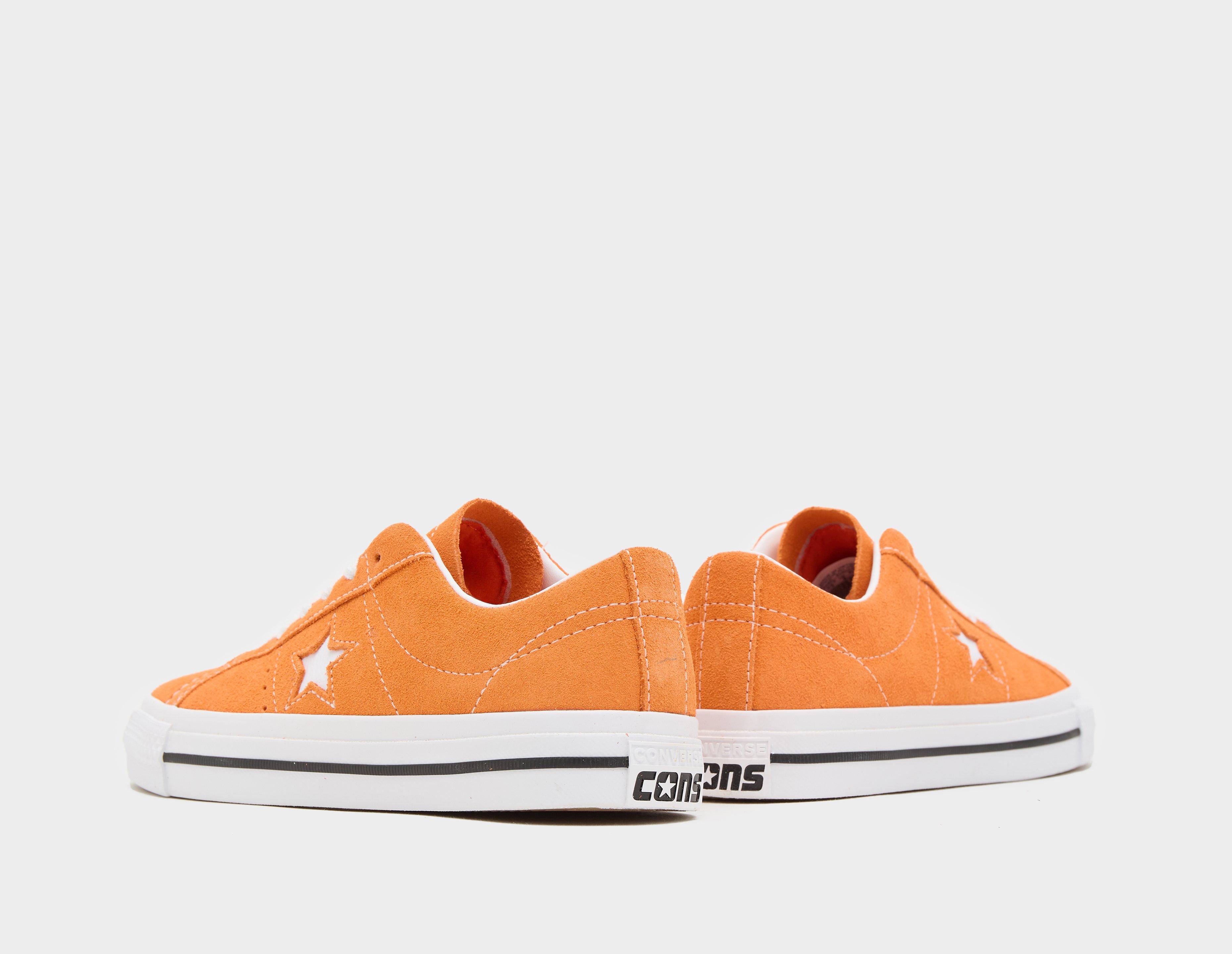 Converse one sale star orange suede