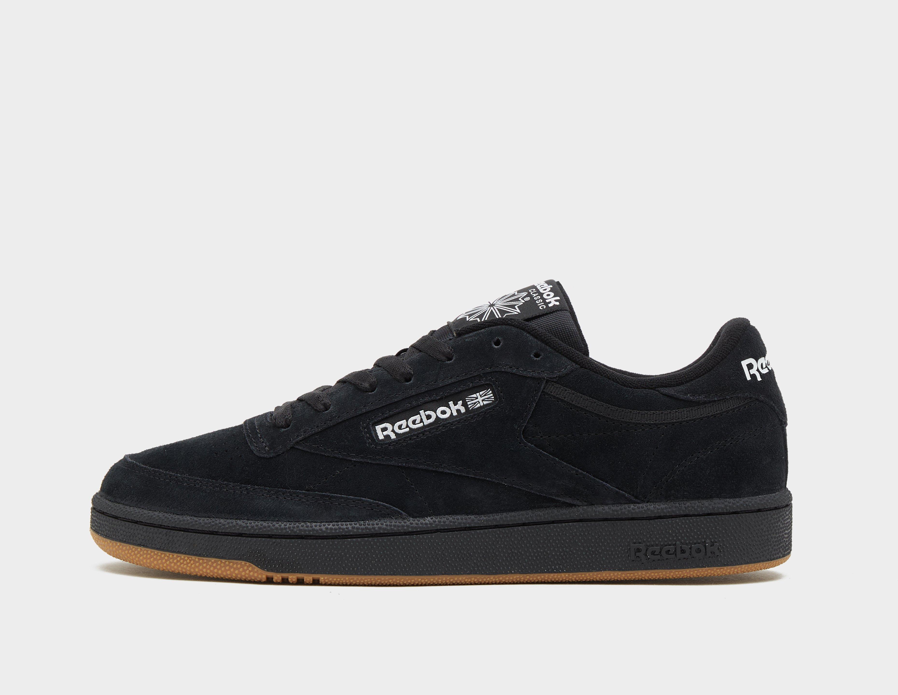 Black Reebok Club C 85 size