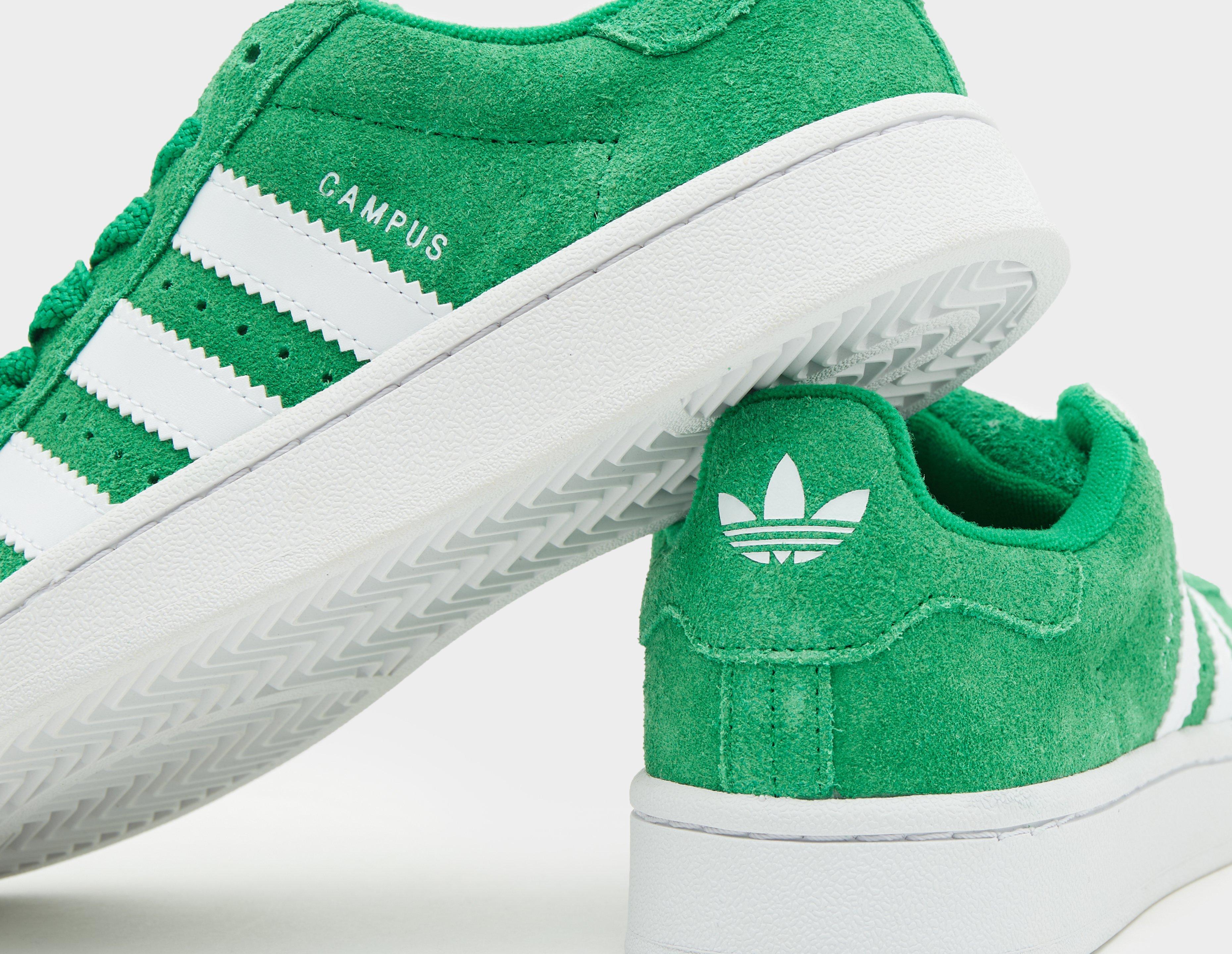 Adidas campus store green glow