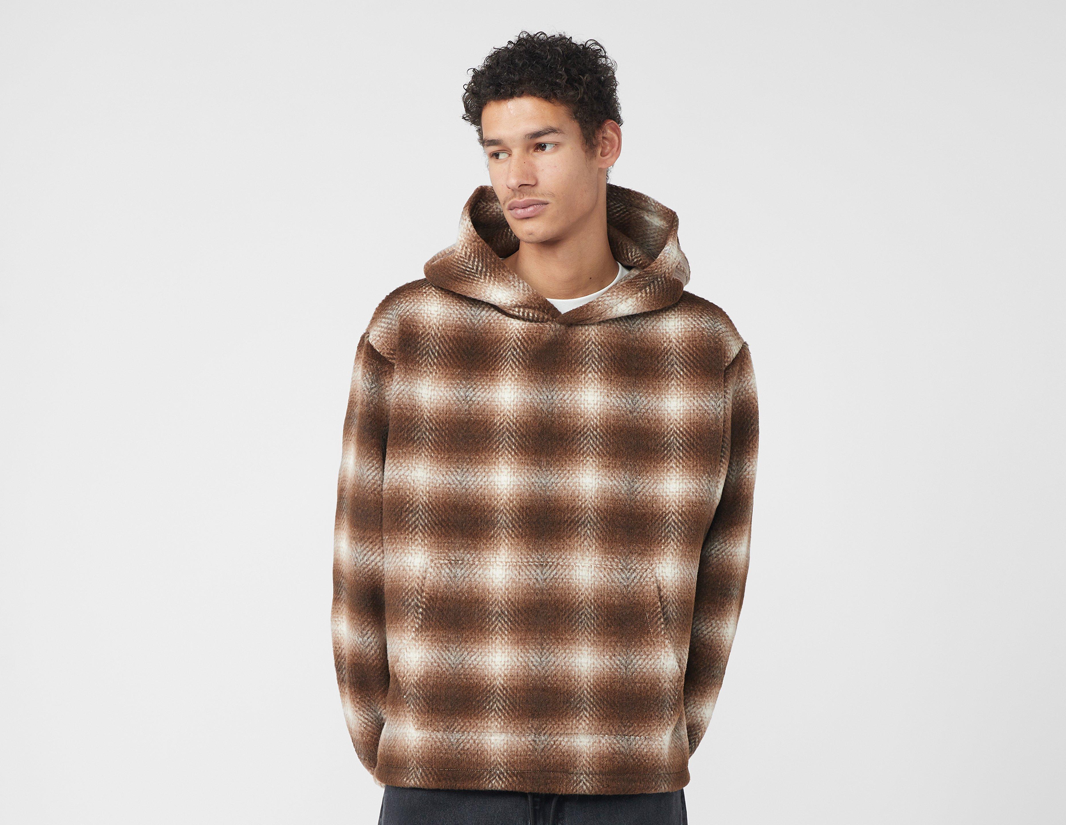 Brown Pleasures Beyond Plaid Hoodie size