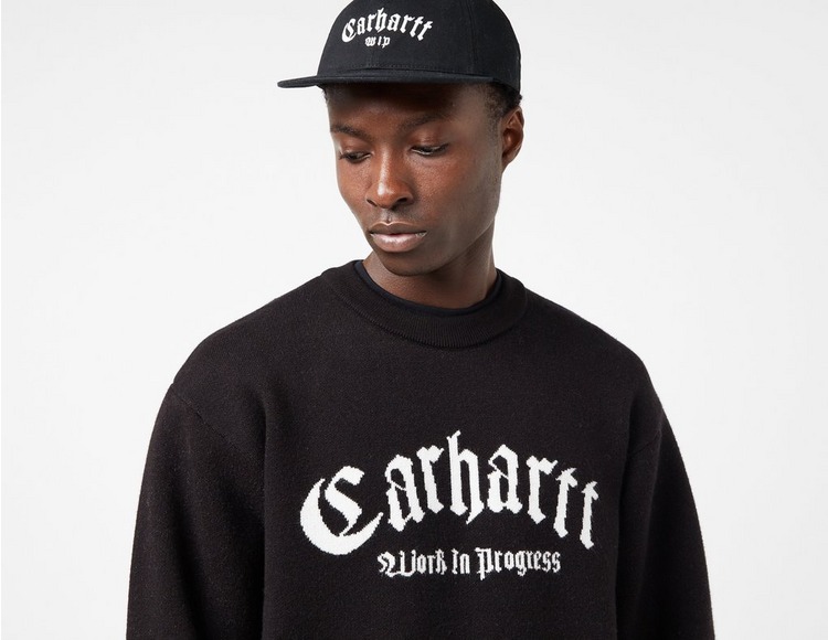 Carhartt WIP Sweat-shirt Tricoté Onyx