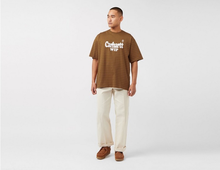 Kids Diesel Spree - Carhartt logo-underband T-shirt Shirt Healthdesign? T - WIP Brown TEEN Orlean | short-sleeved