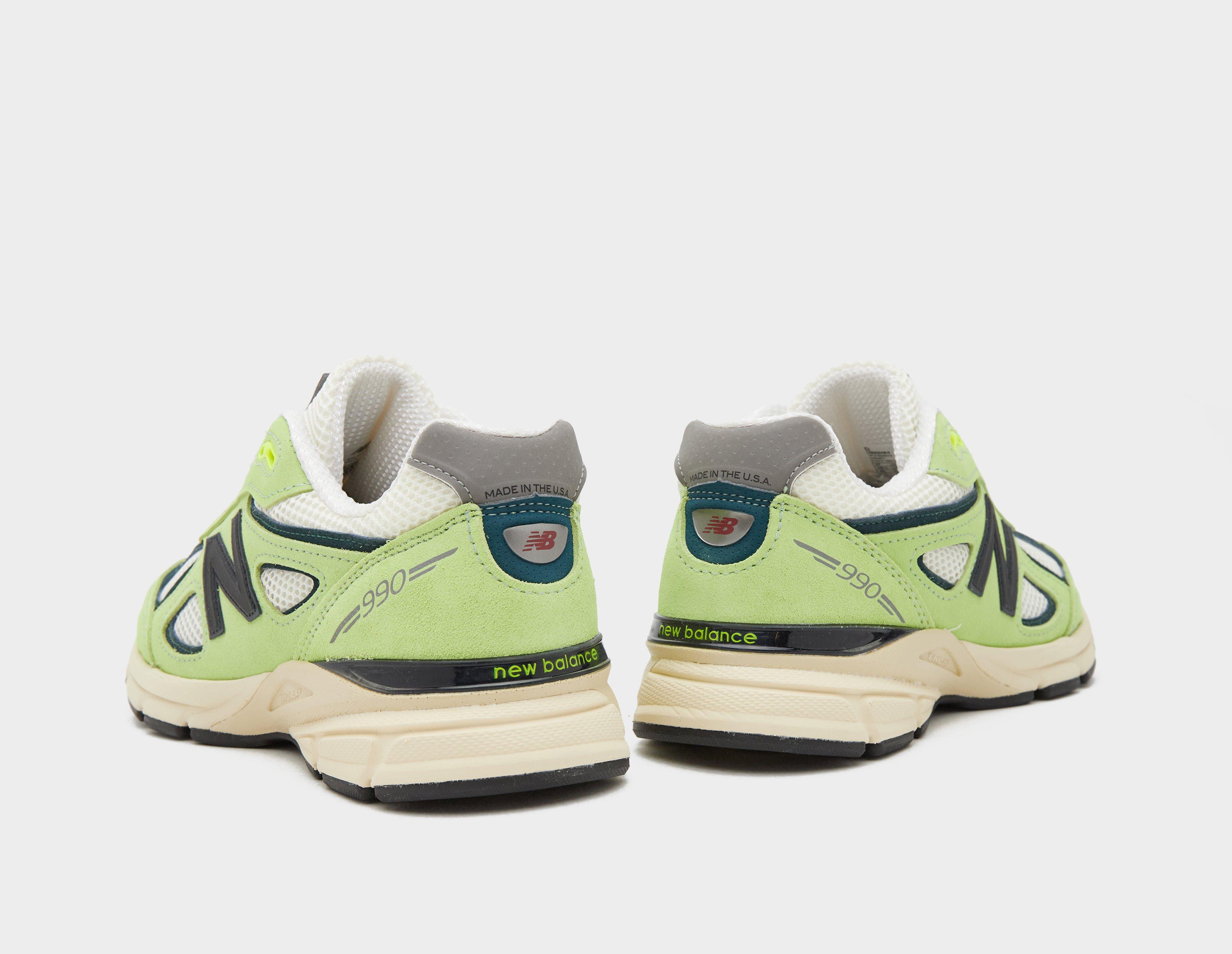 New balance 990v4 green online