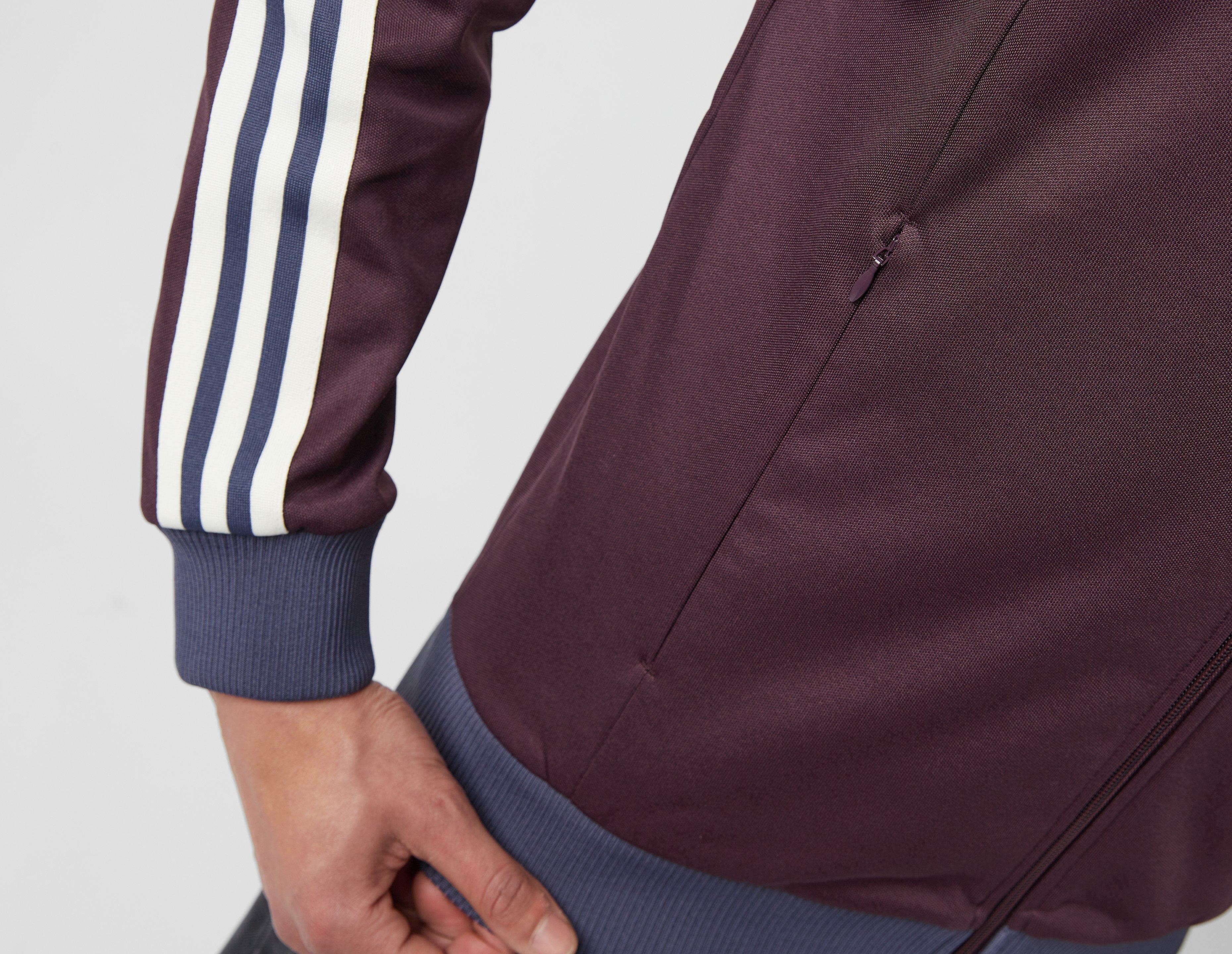 Adidas bb track jacket on sale maroon