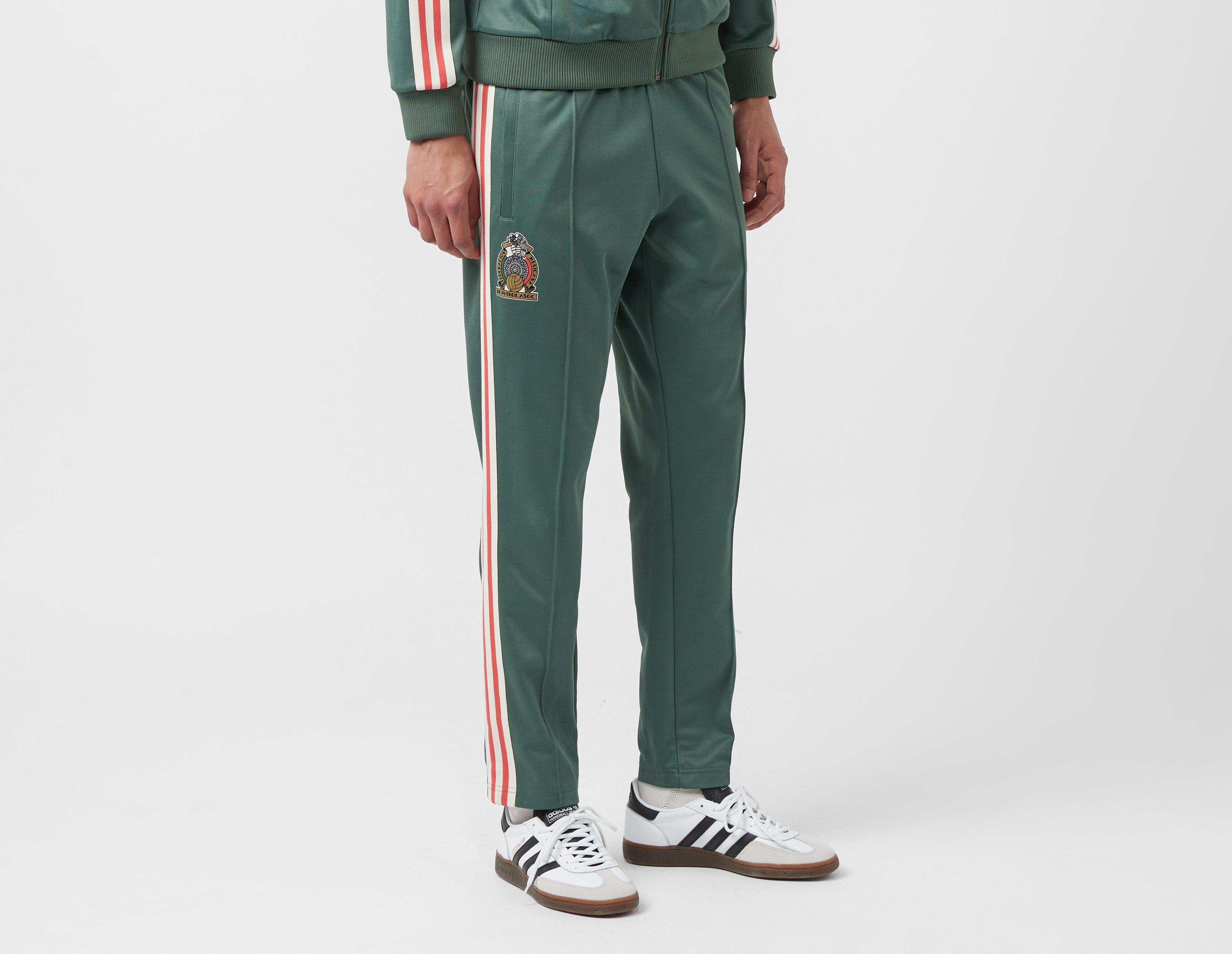 adidas Originals Retro Beckenbauer Track Pants in Green