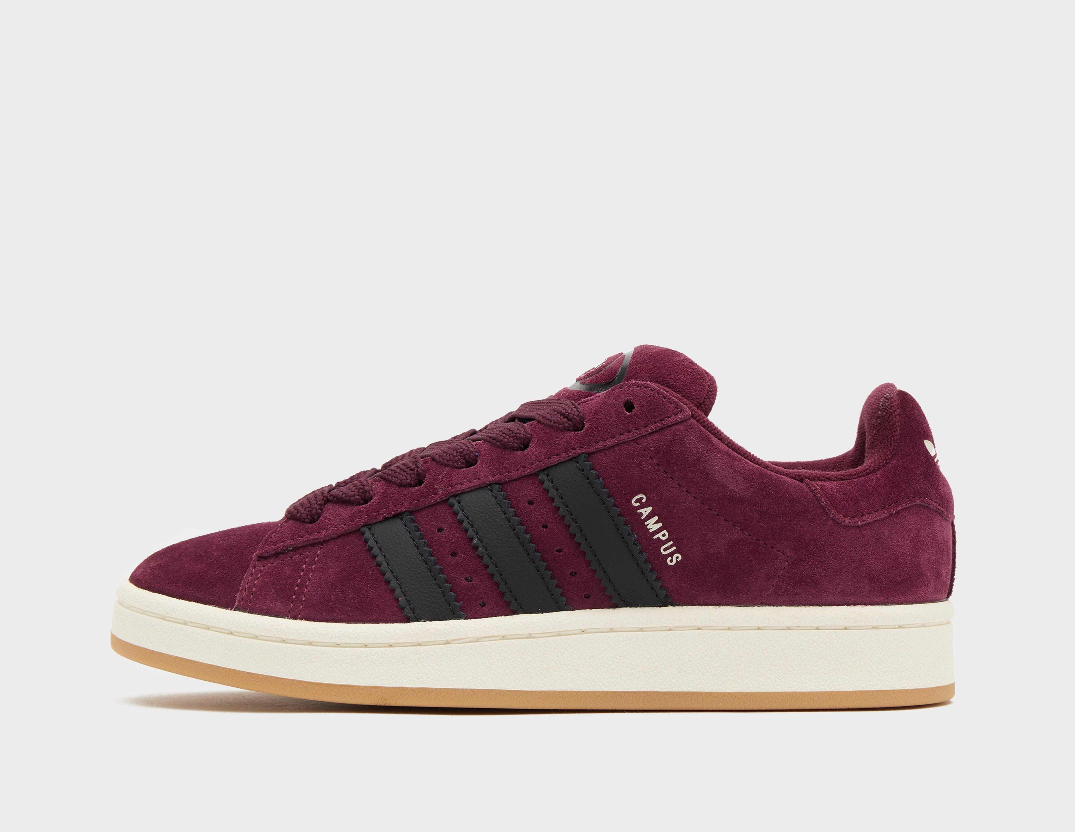 Campus adidas sale burgundy