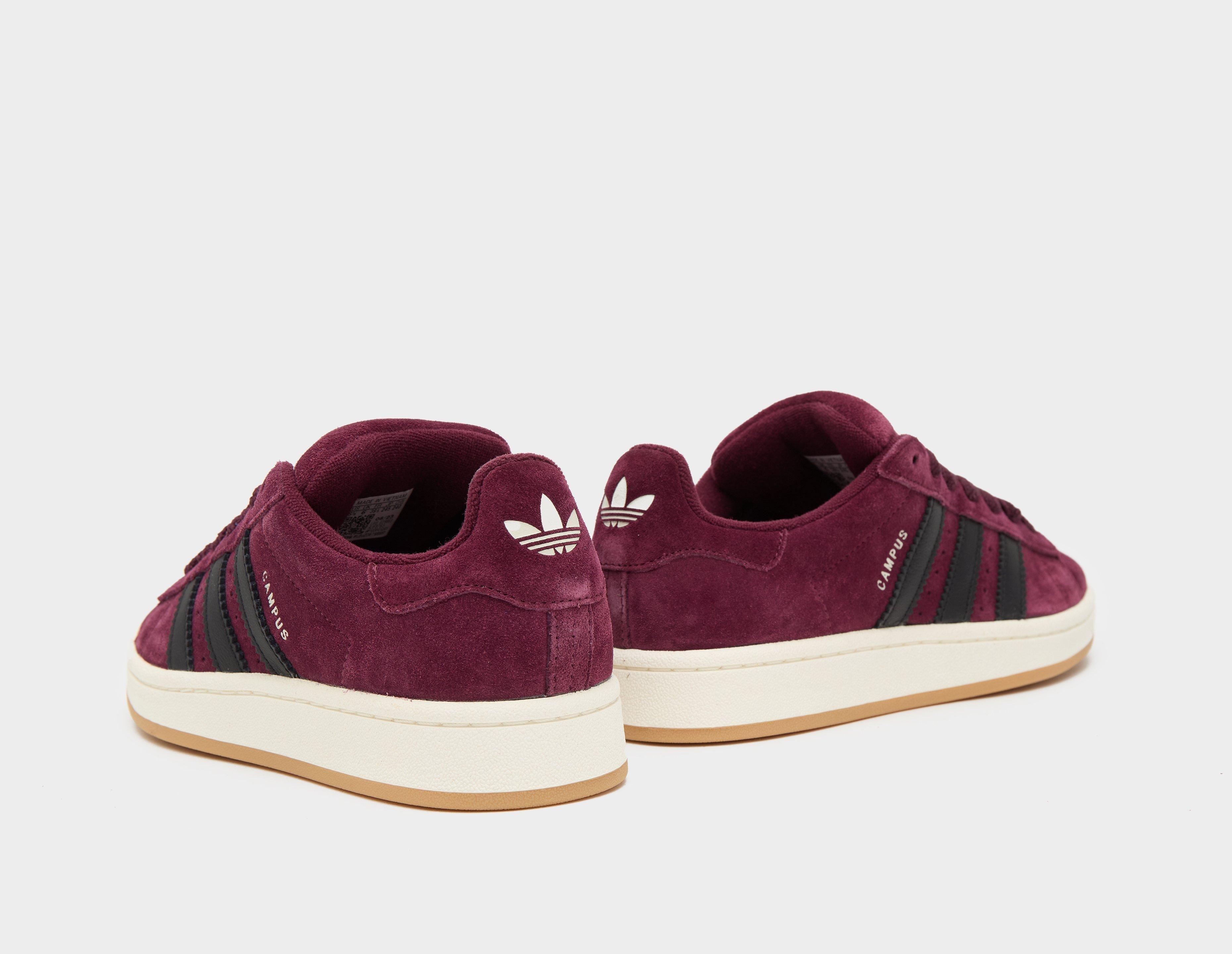 Adidas campus hot sale burgundy womens