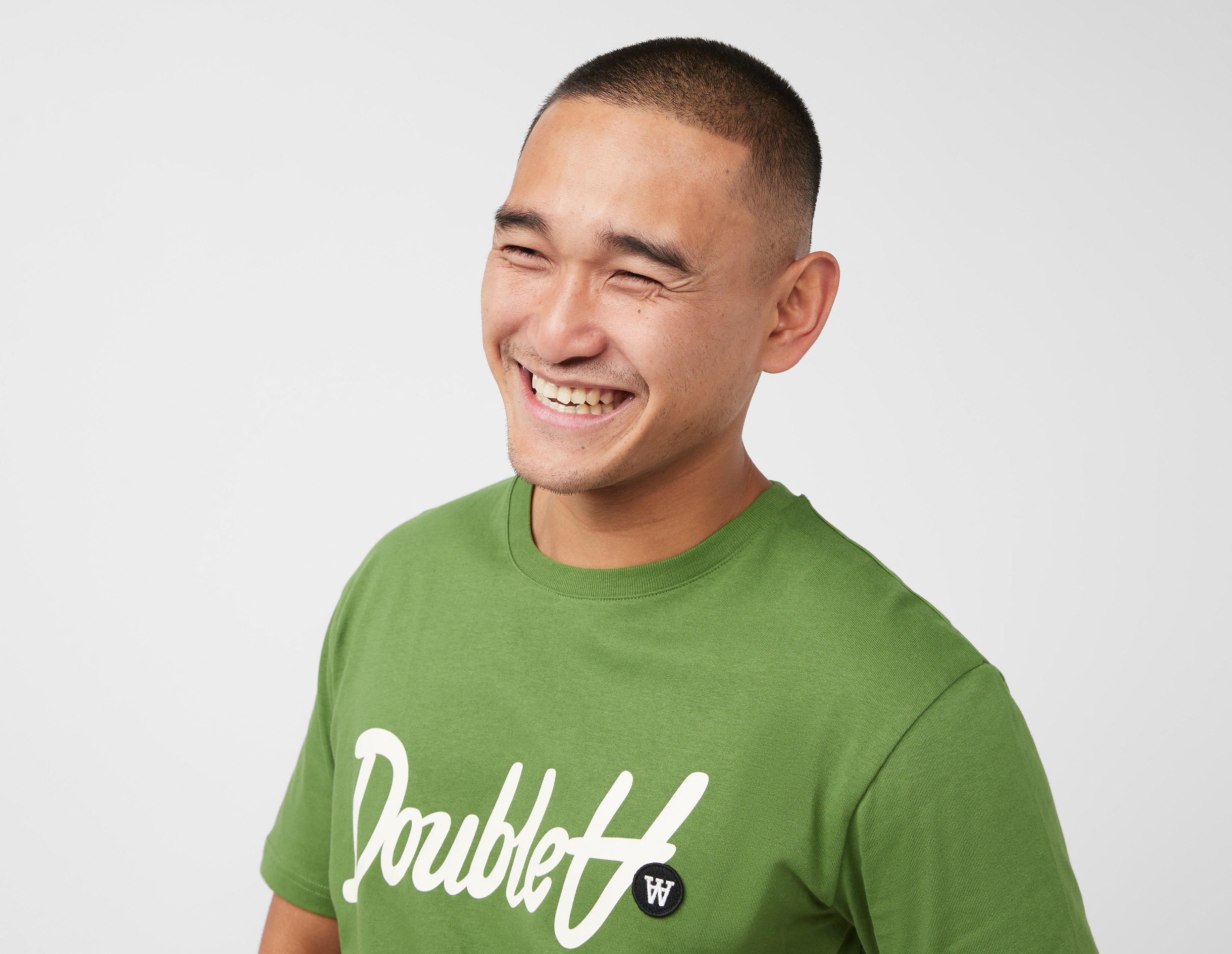 Double A by Wood Wood Ace Script T-Shirt