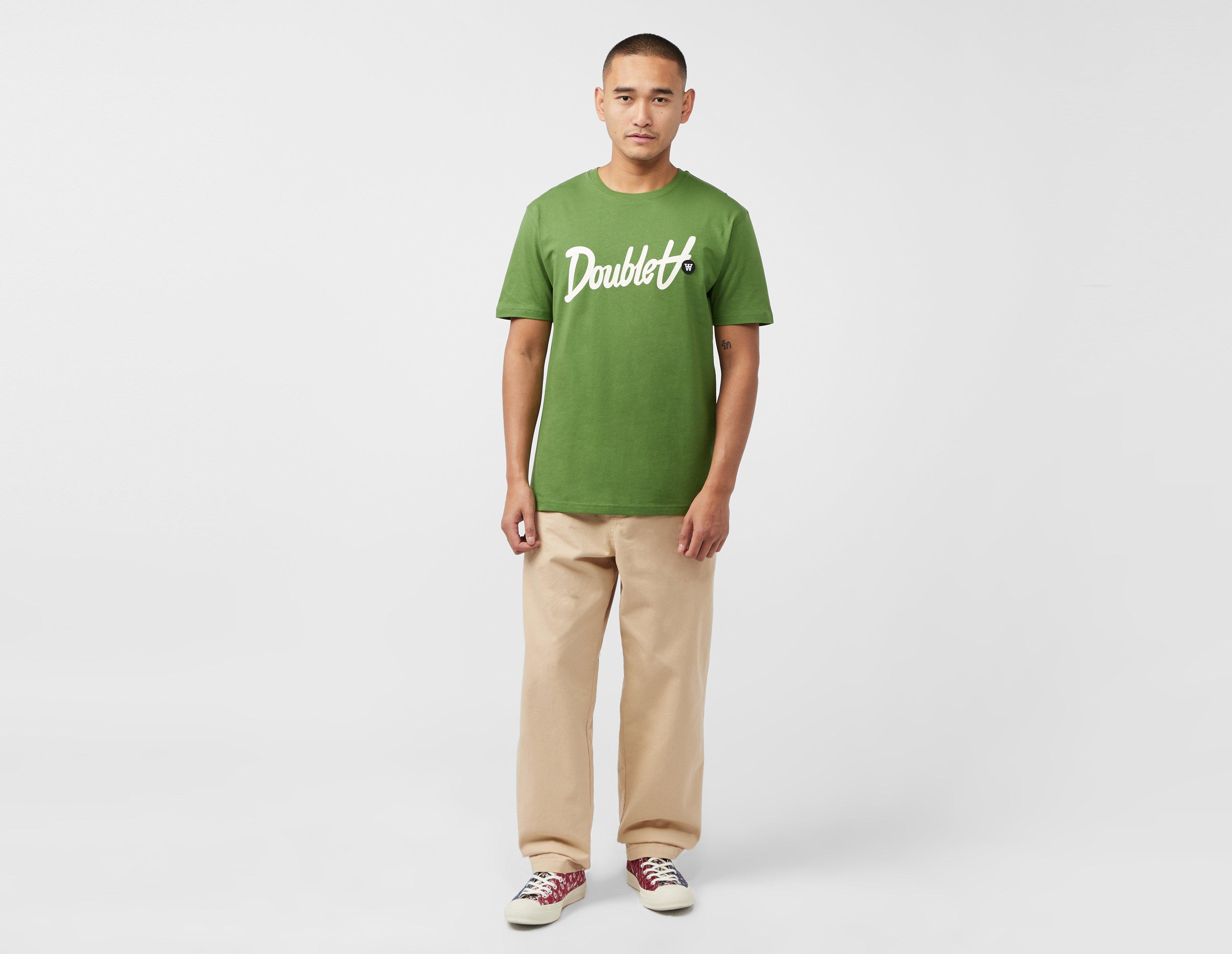 cotton Double Toni Ace by Healthdesign? Wood - Klassic T Trey Wood neutri Green Shirt sweatshirt - | Script A