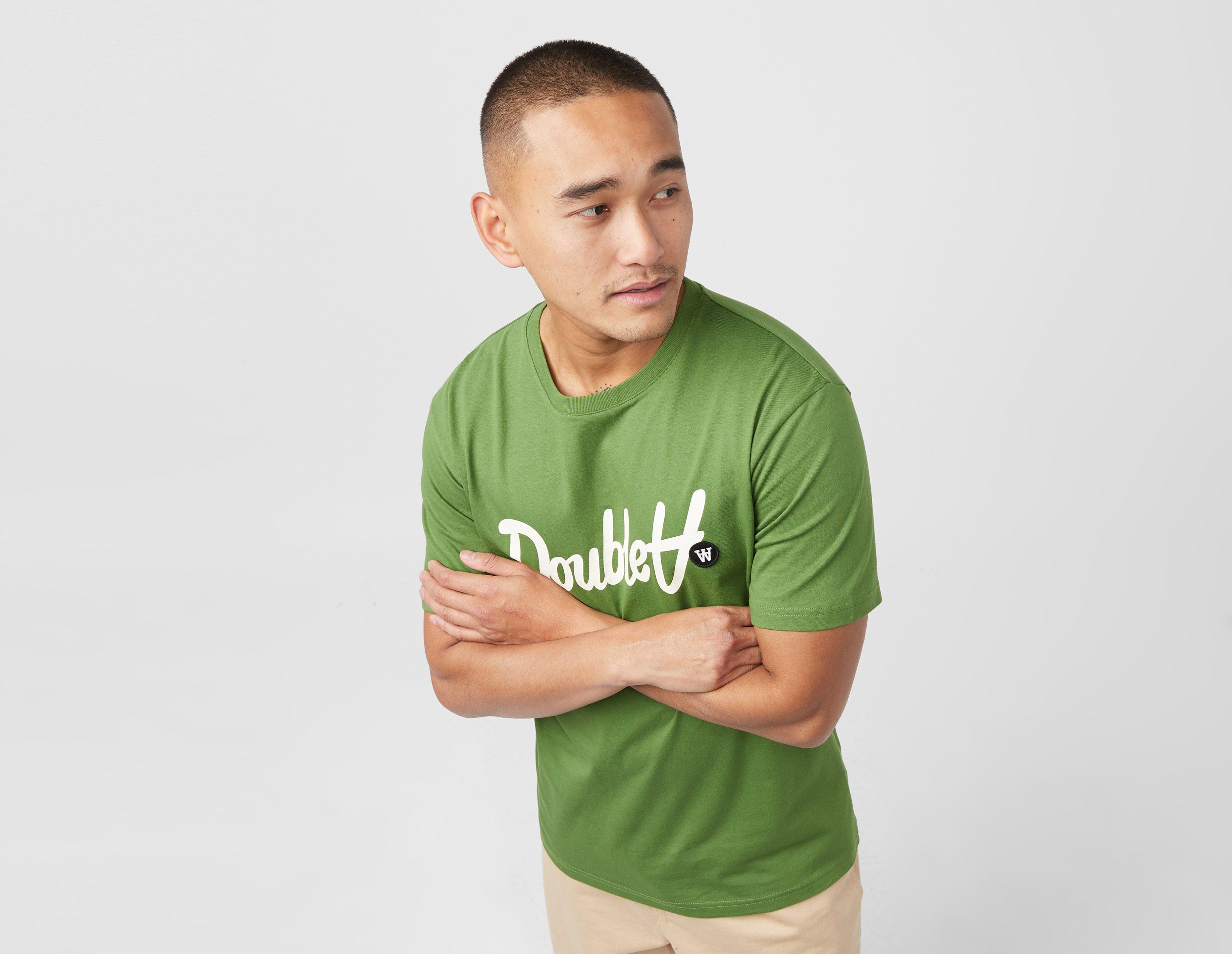 Double A by Wood Wood Ace Script T-Shirt