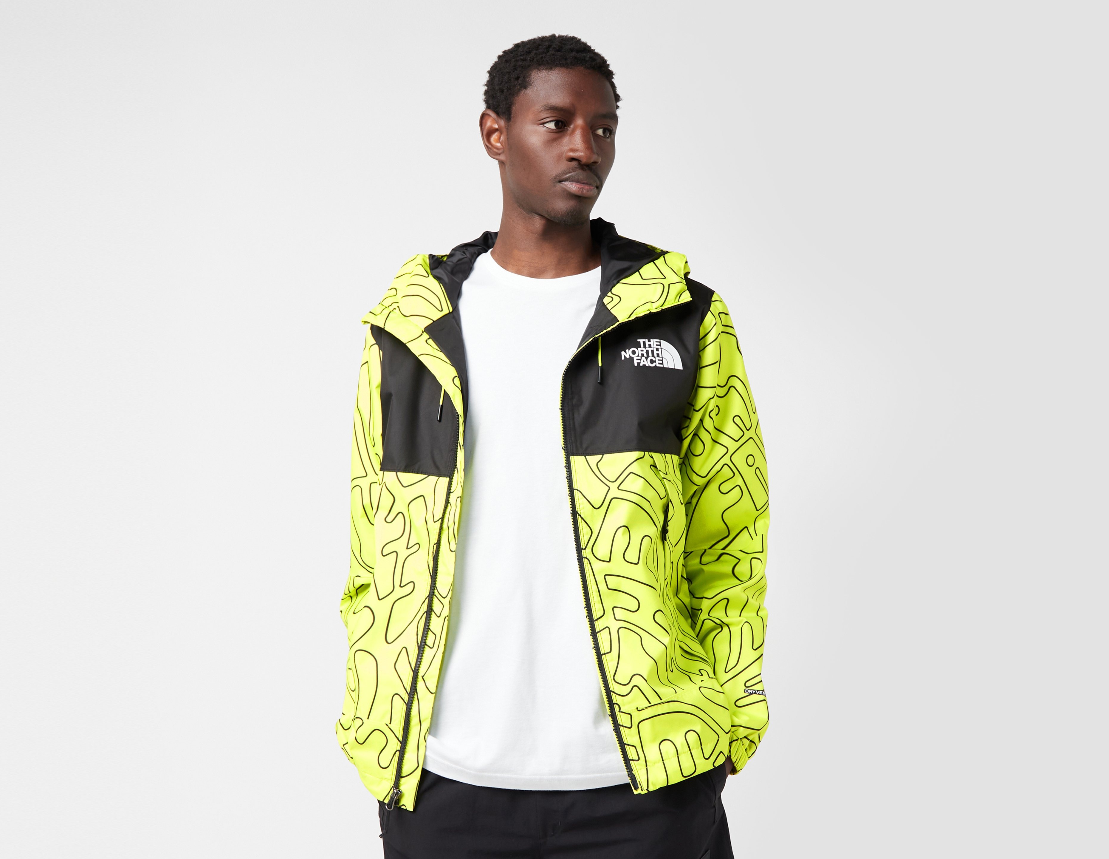 North face yellow windbreaker sale