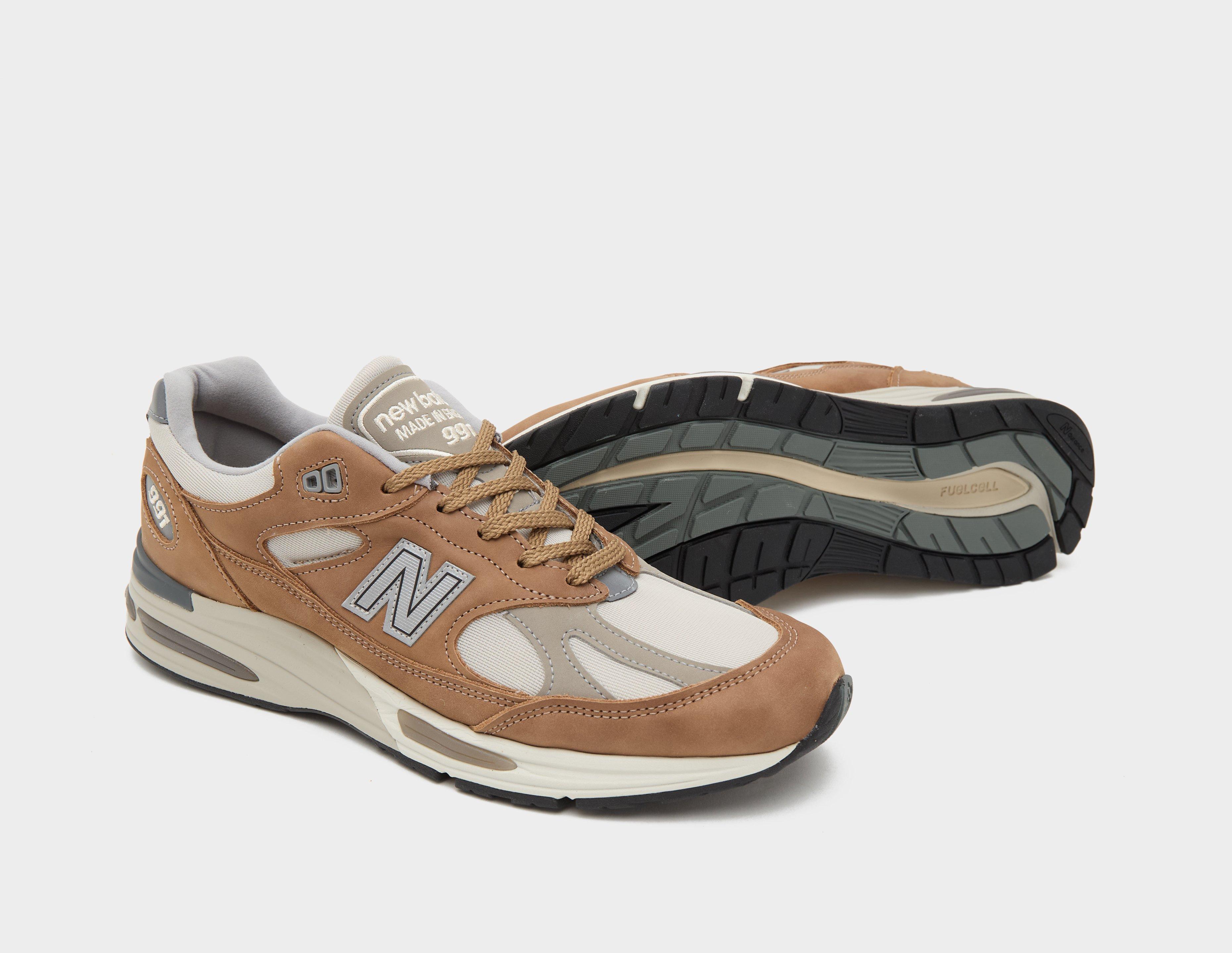 Brown New Balance 991v2 Made in UK | size?