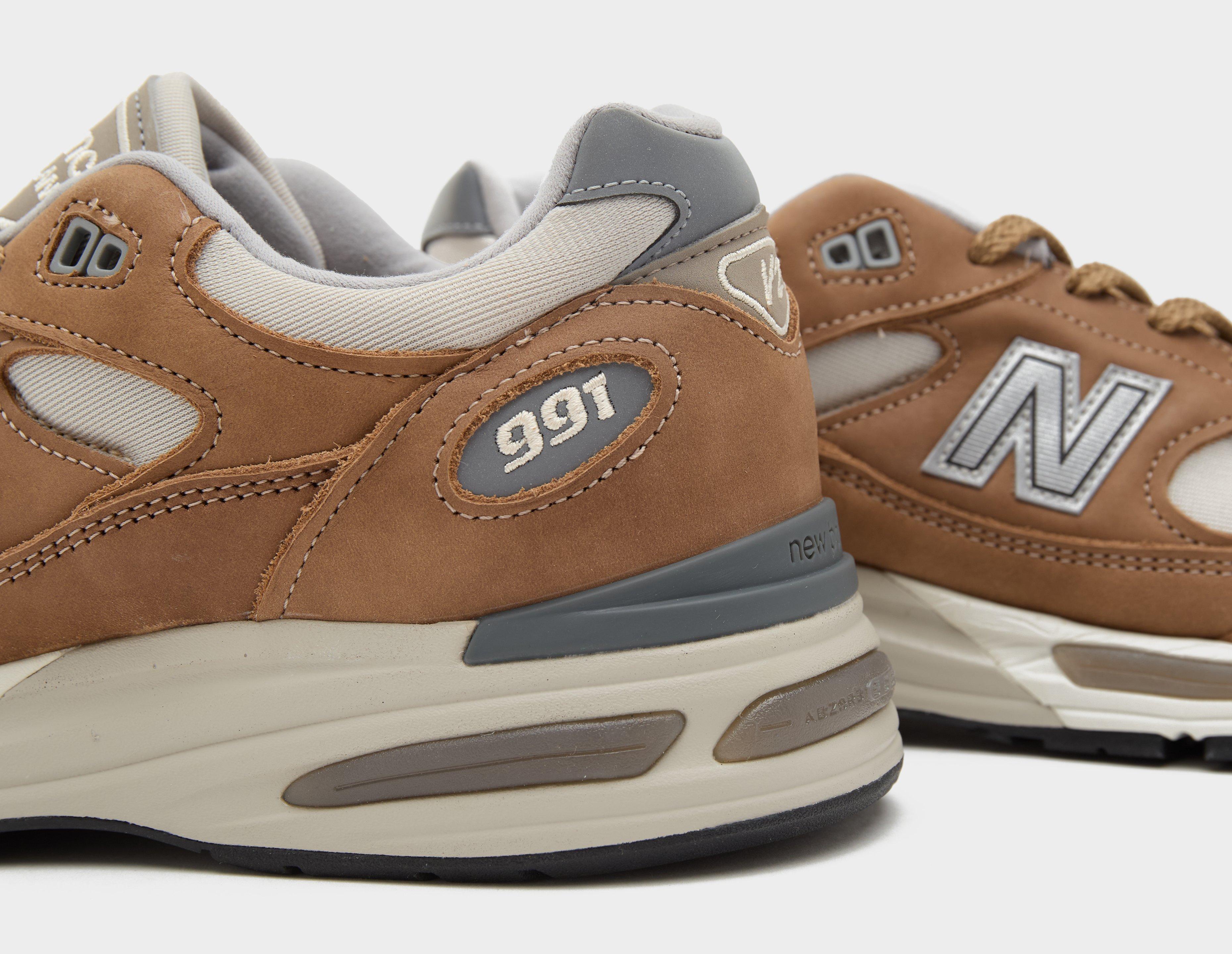 Brown New Balance 991v2 Made in UK | size?