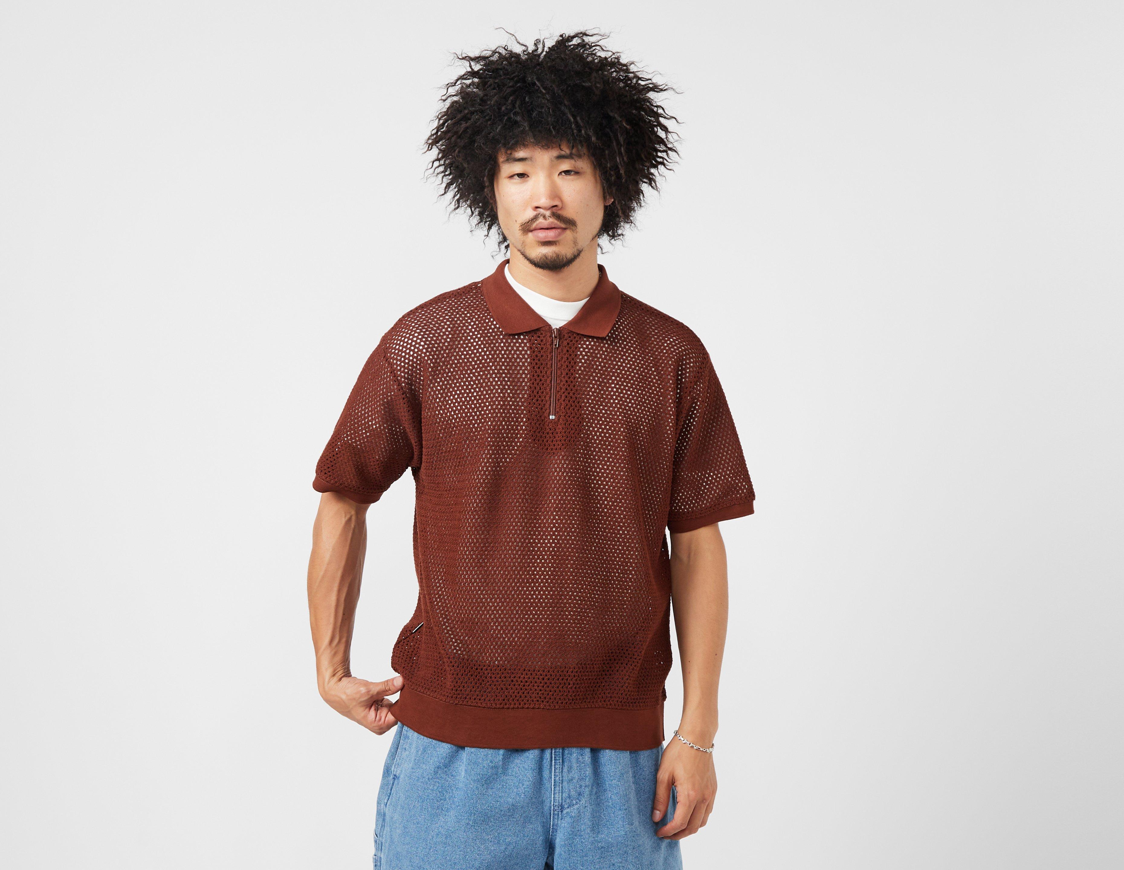 STUSSY CABLE SS POLO - トップス