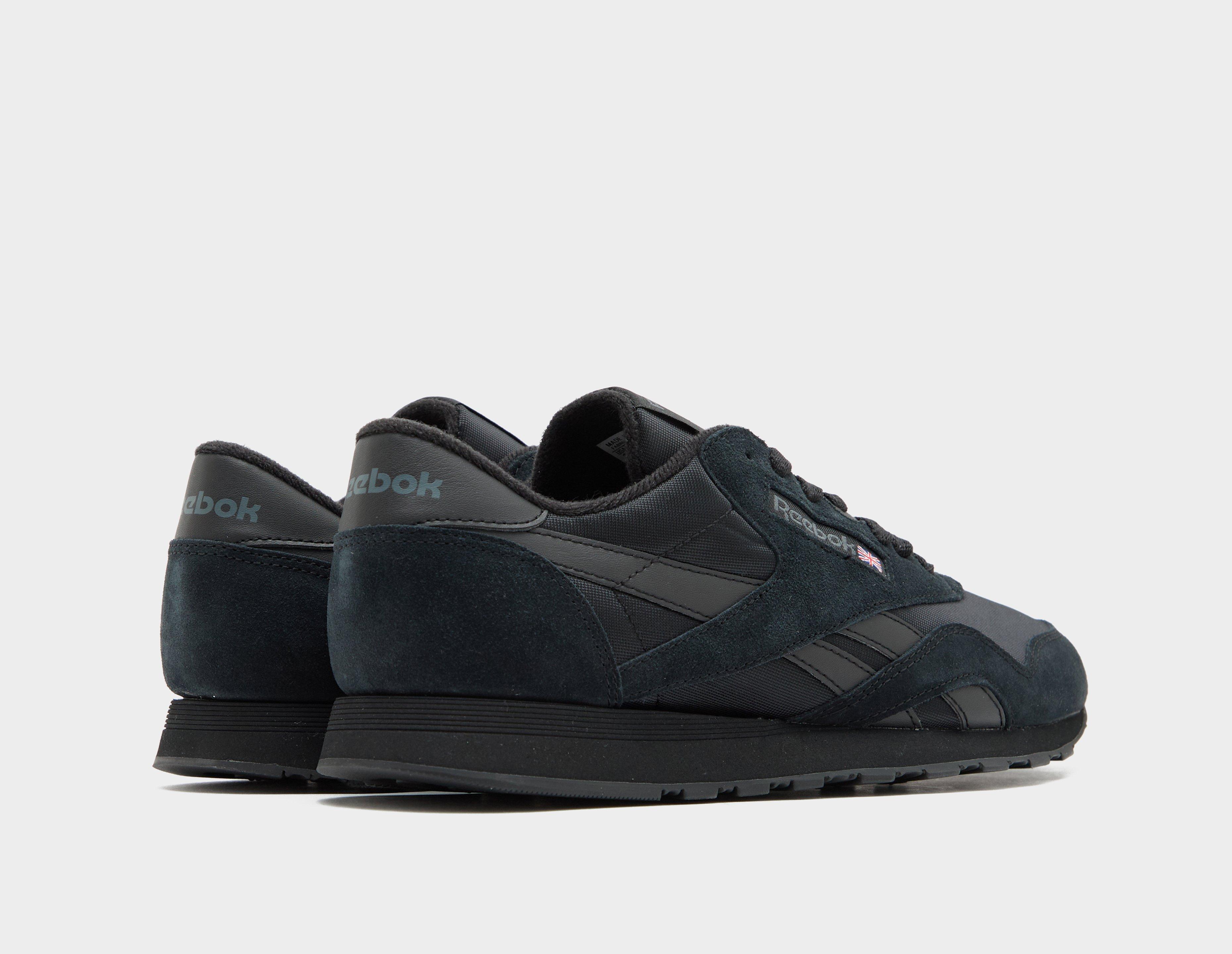 reebok classic nylon black carbon