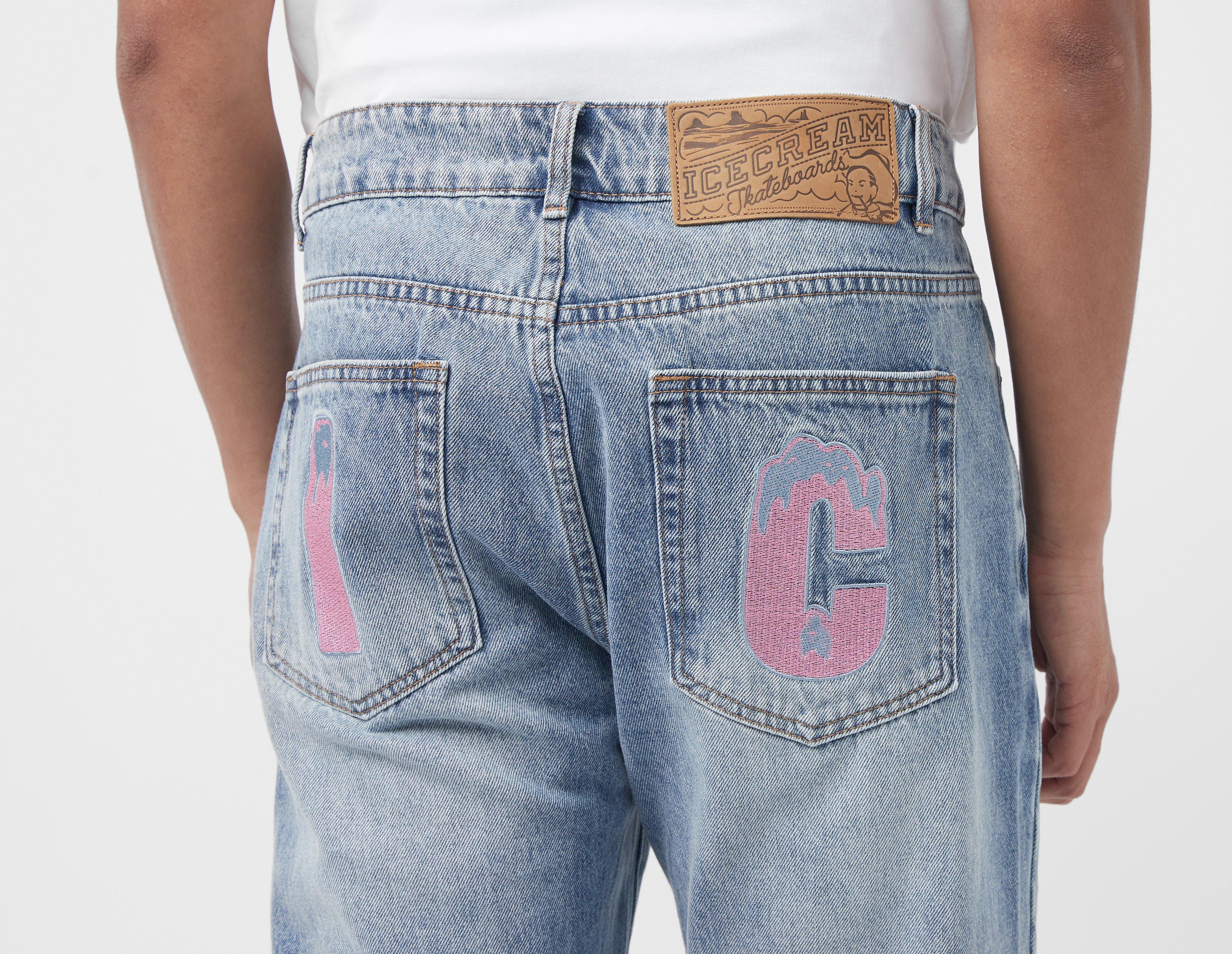 Blue ICECREAM Running Dog Jeans size?